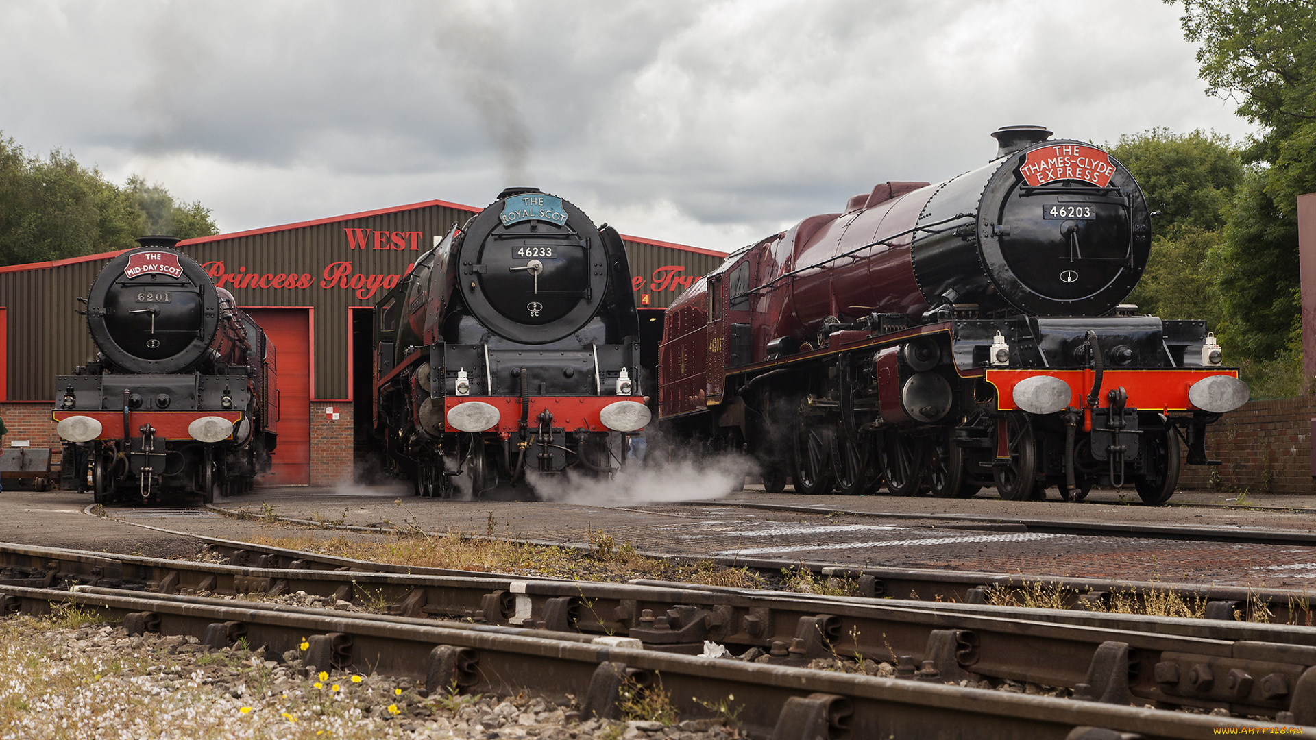 техника, паровозы, состав, локомотив