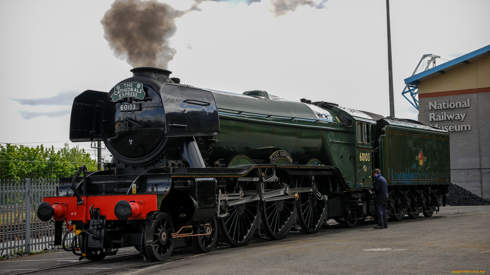 техника, паровозы, состав, локомотив