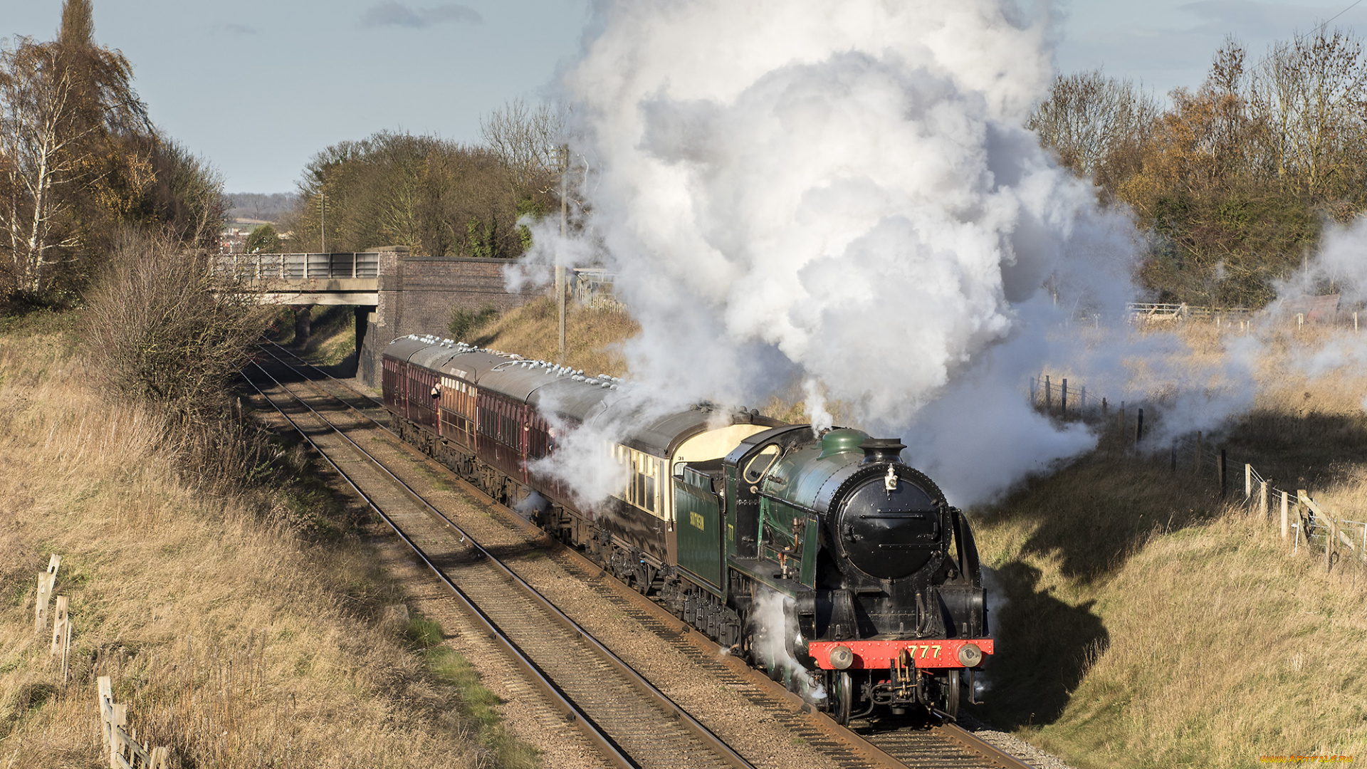 техника, паровозы, состав, локомотив