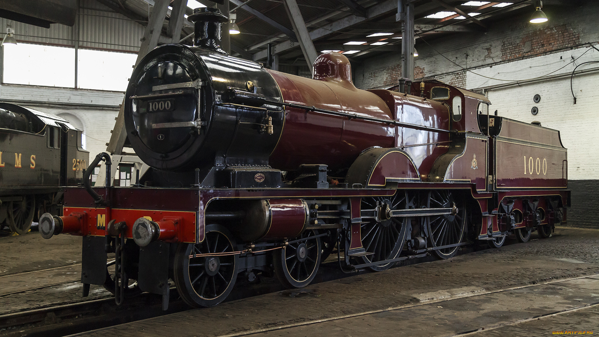 техника, паровозы, состав, локомотив