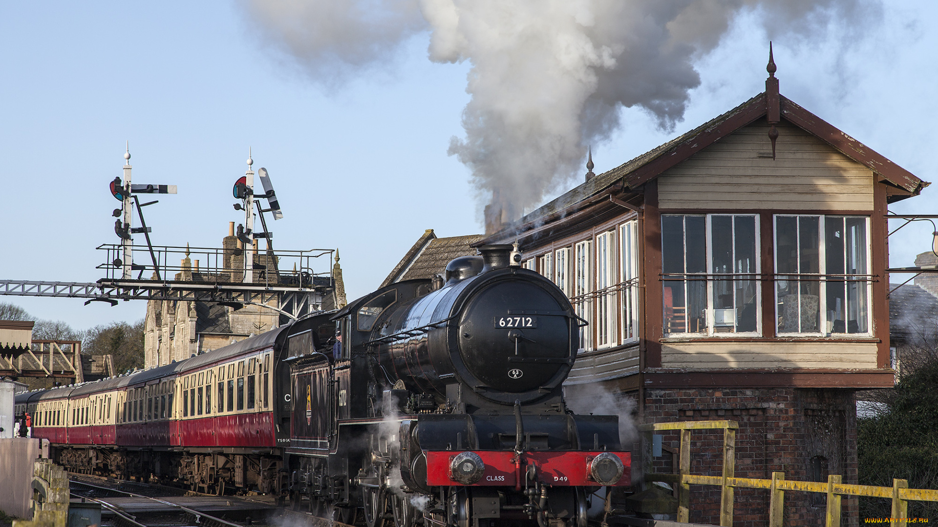 техника, паровозы, состав, локомотив