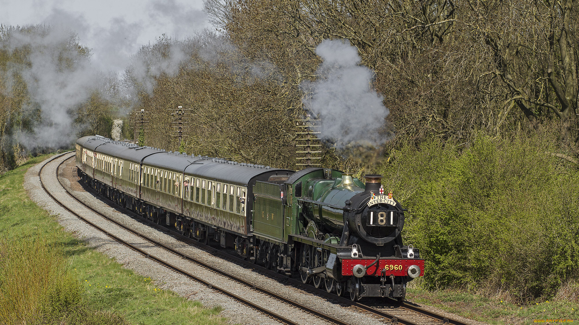 техника, паровозы, состав, локомотив