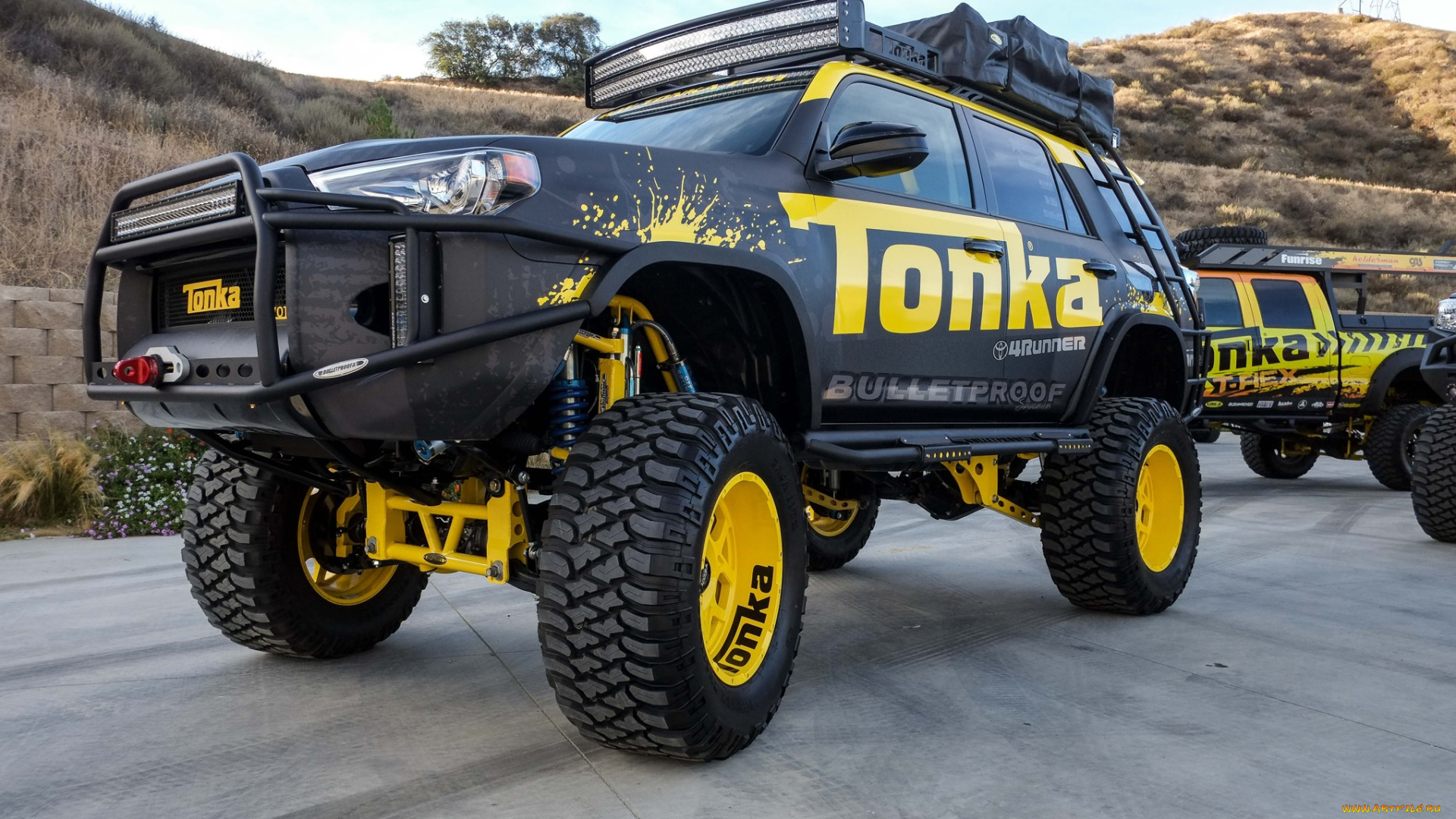 toyota, tonka, 4runner, 2015, автомобили, toyota, внедорожник, 2015, 4runner, tonka