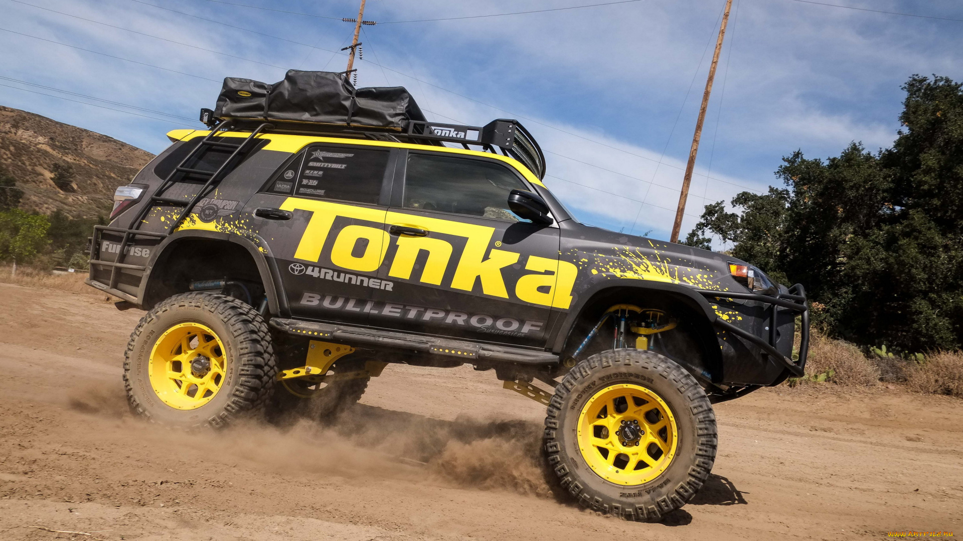 toyota, tonka, 4runner, 2015, автомобили, toyota, tonka, 4runner, 2015, внедорожник