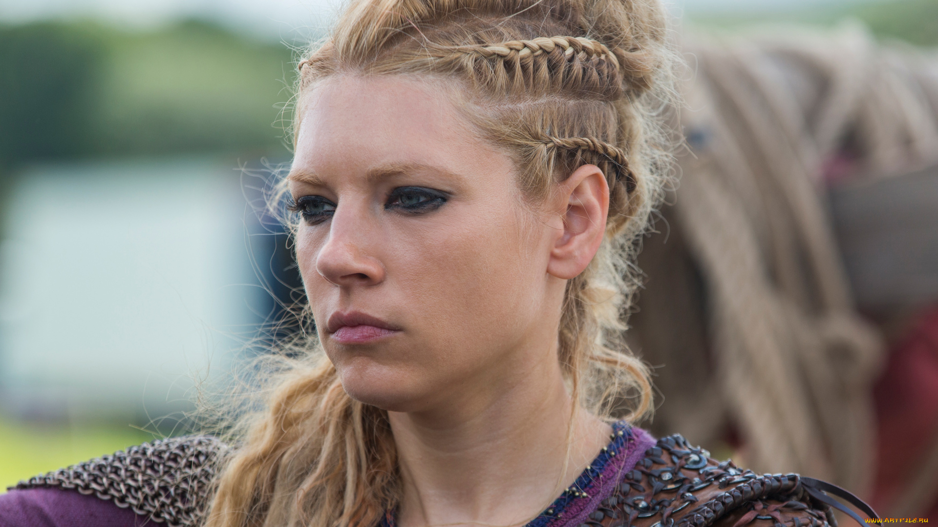 vikings, кино, фильмы, vikings, , 2013, , сериал, katheryn, winnick, девушка, блондинка, актриса, воин