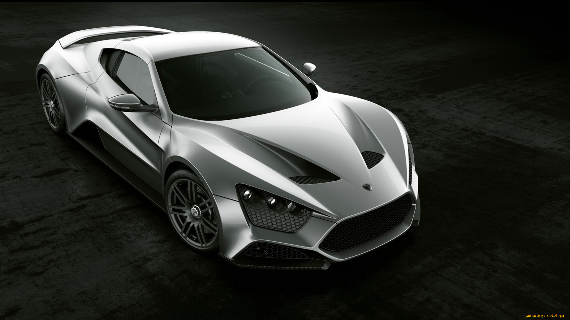 zenvo, devon, st, 1, 2010, автомобили, devon, металлик, серебряный, zenvo, st, 1, 2010
