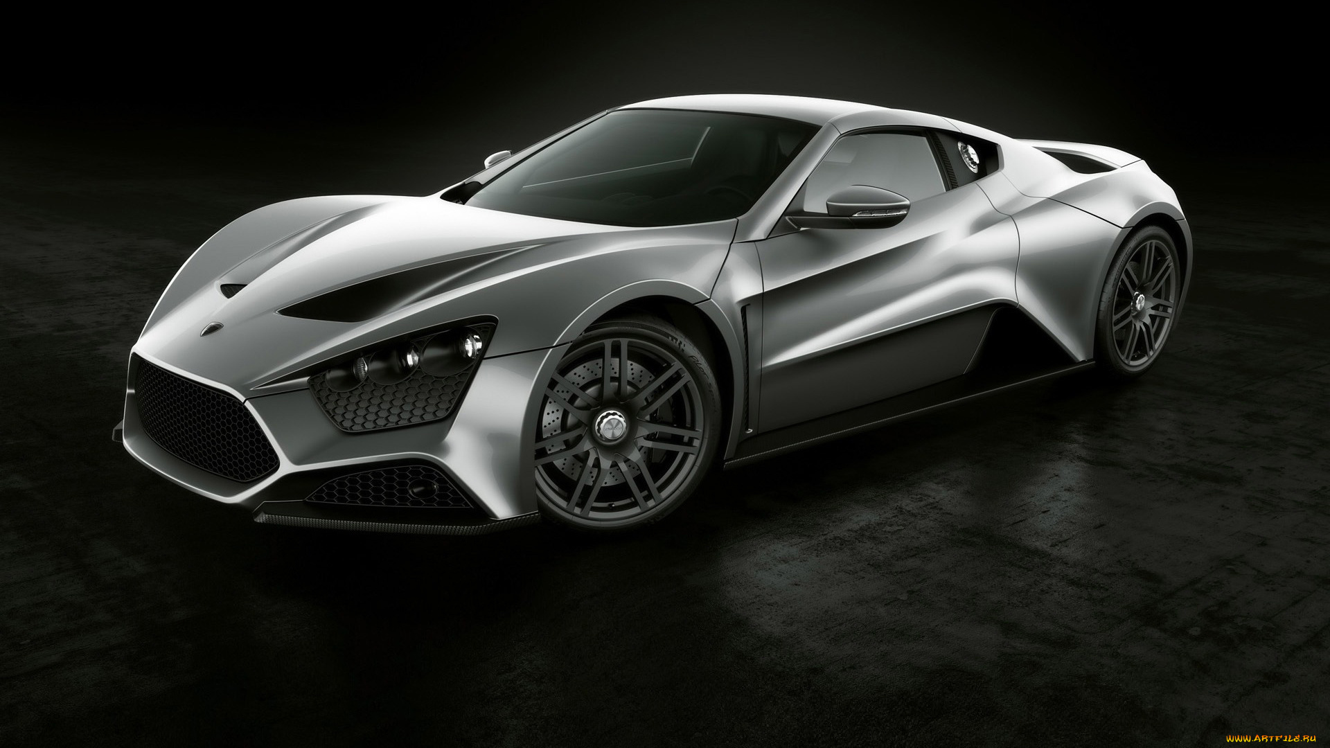 zenvo, devon, st, 1, 2010, автомобили, devon, серебряный, металлик, 2010, zenvo, st, 1