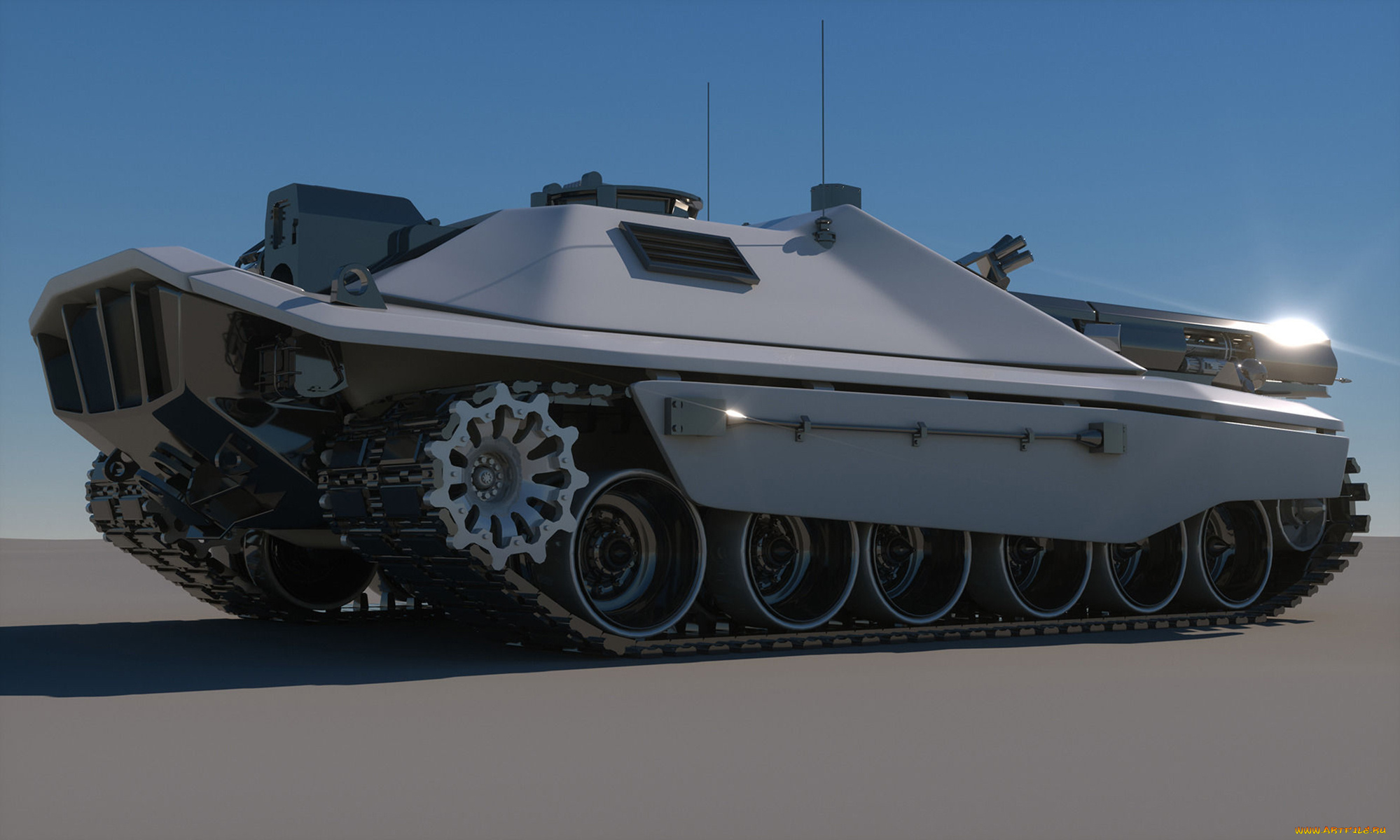 sci-fi, future, tank, concept, техника, 3d, future, sci-fi, concept, tank