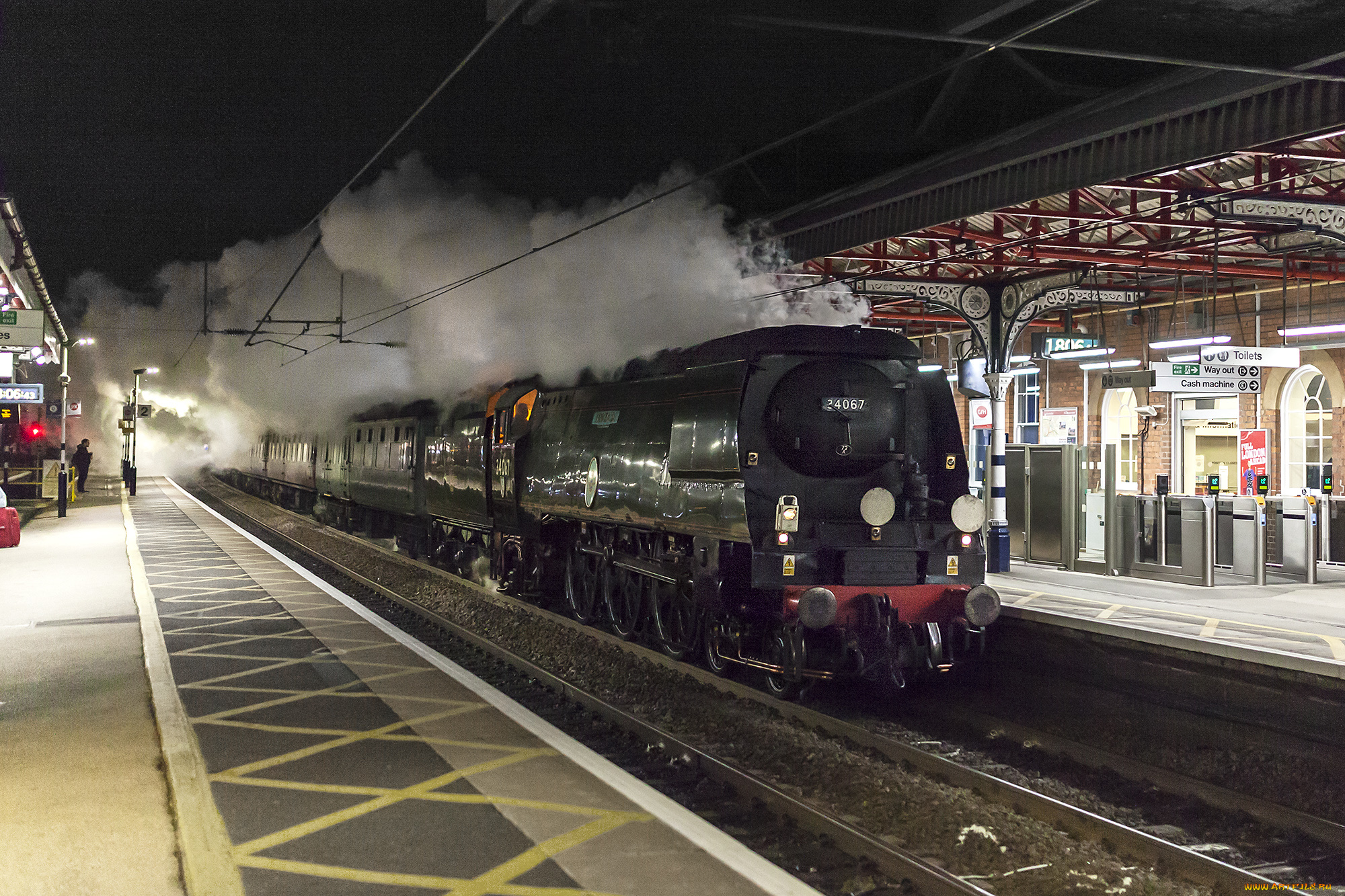 техника, паровозы, локомотив, состав