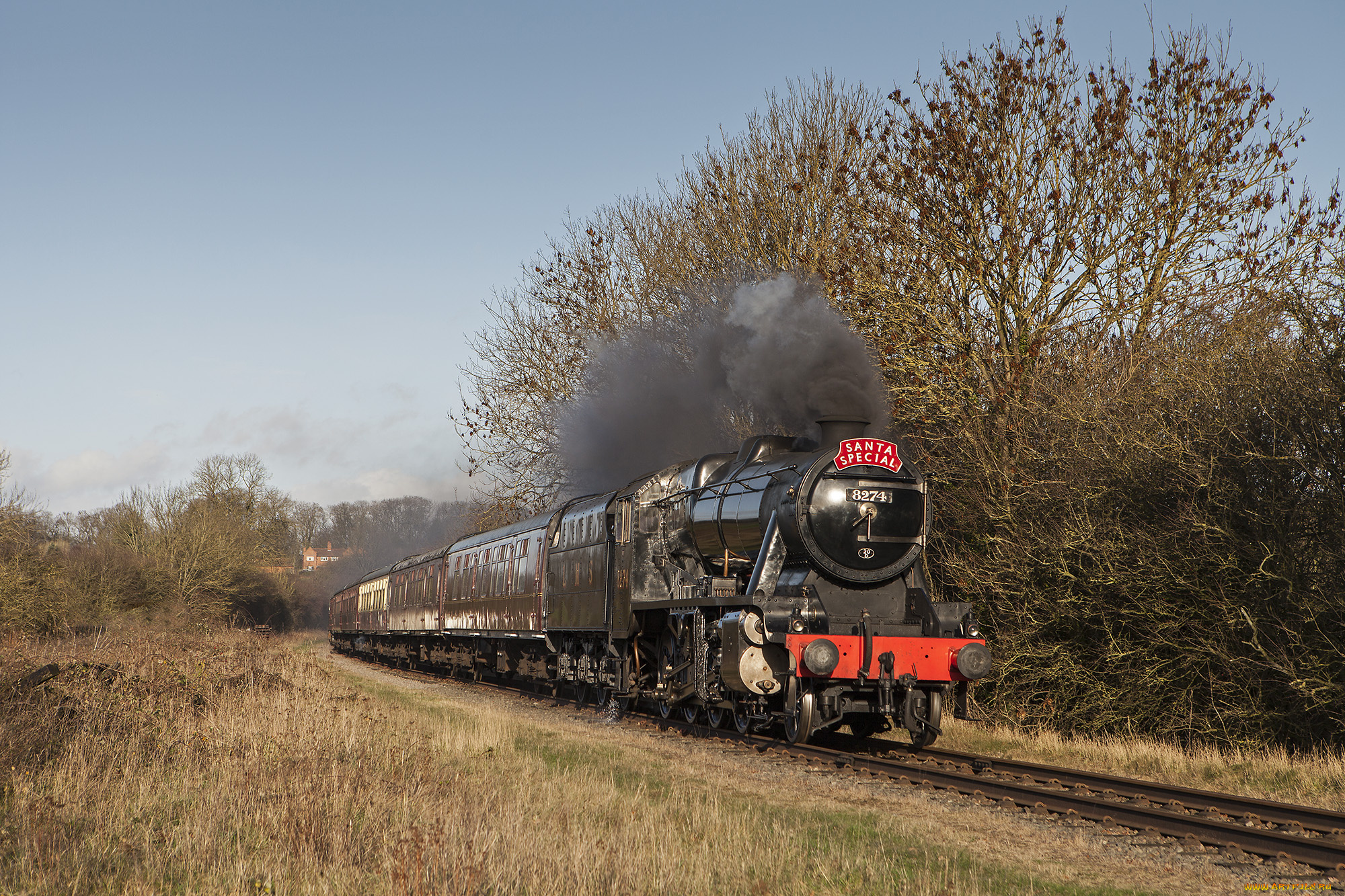 техника, паровозы, локомотив, состав