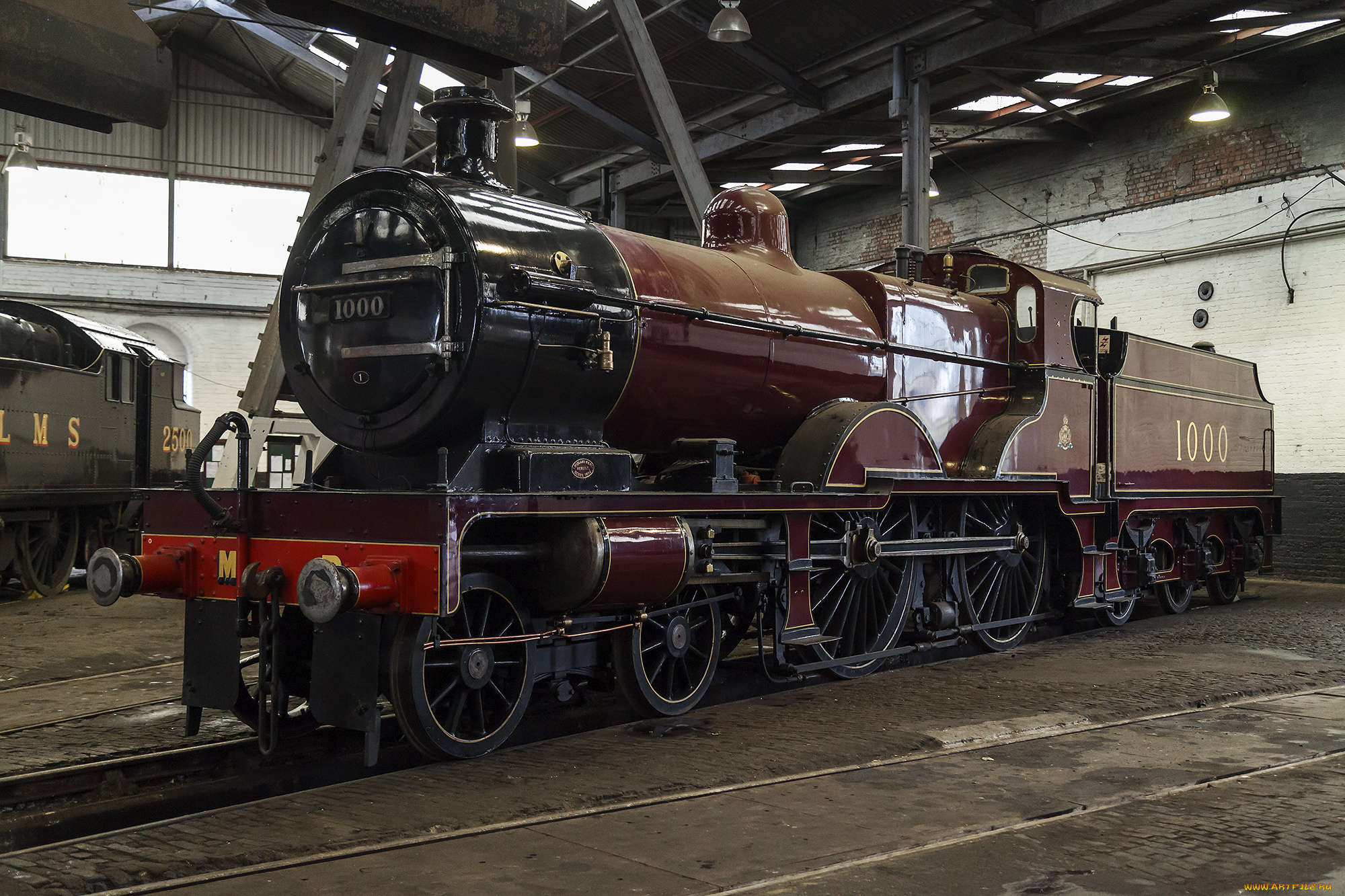 техника, паровозы, состав, локомотив