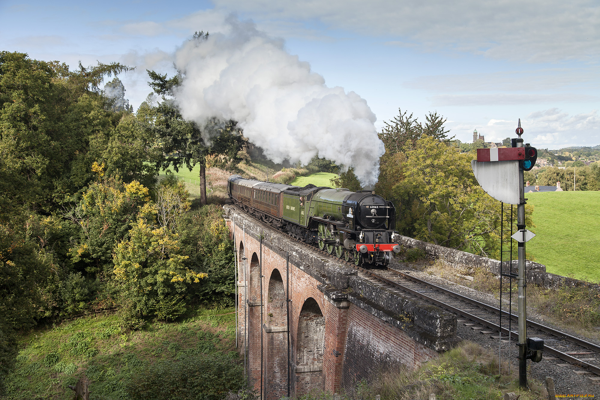 техника, паровозы, состав, локомотив