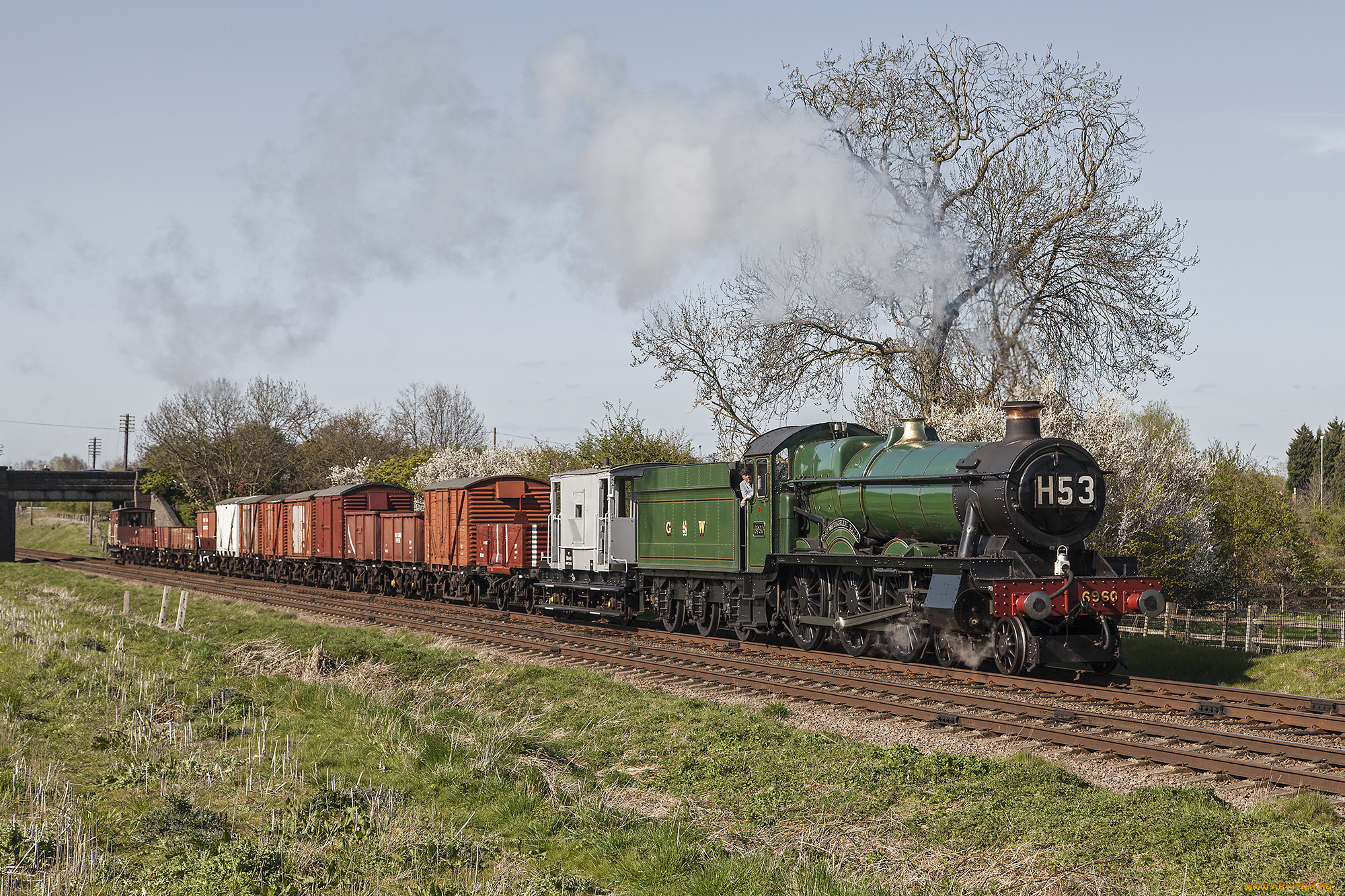 техника, паровозы, состав, локомотив