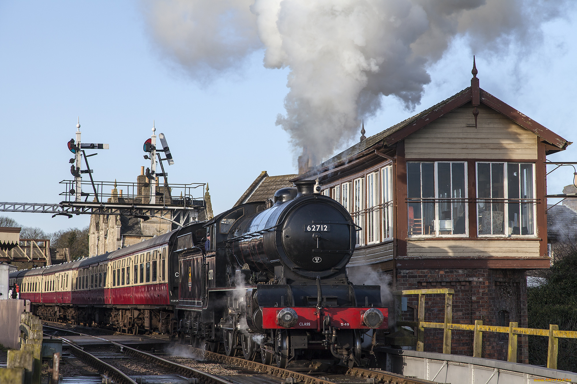 техника, паровозы, состав, локомотив