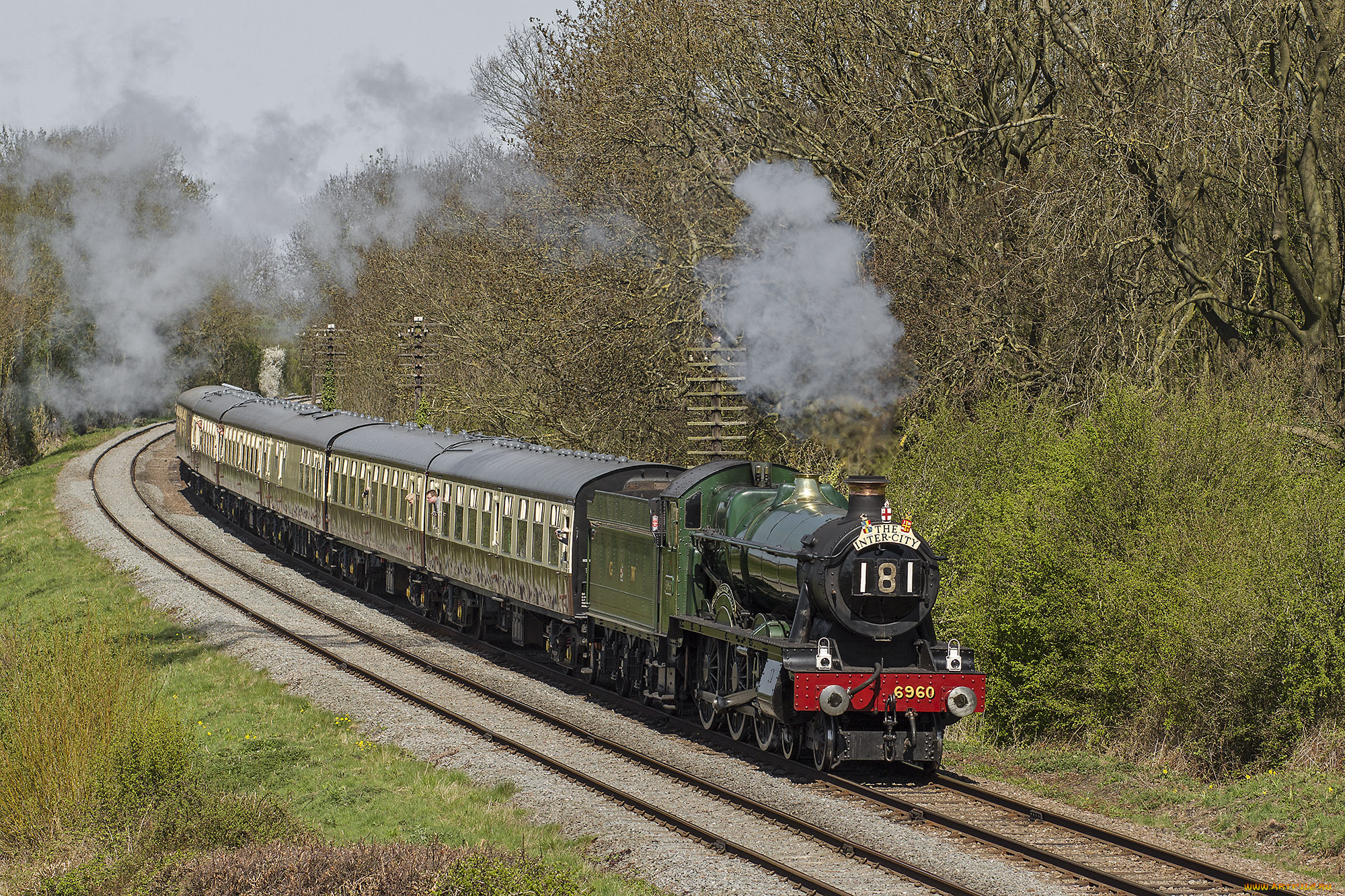 техника, паровозы, состав, локомотив