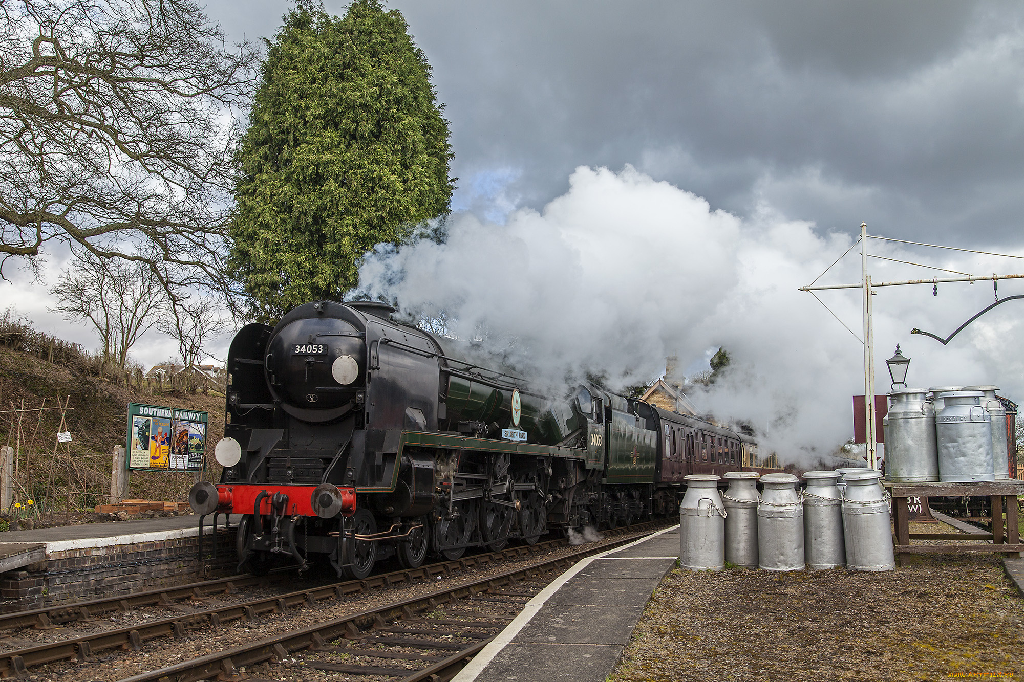 техника, паровозы, состав, локомотив