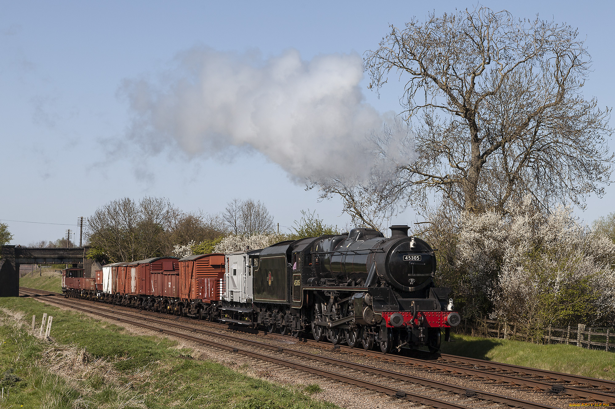 техника, паровозы, состав, локомотив