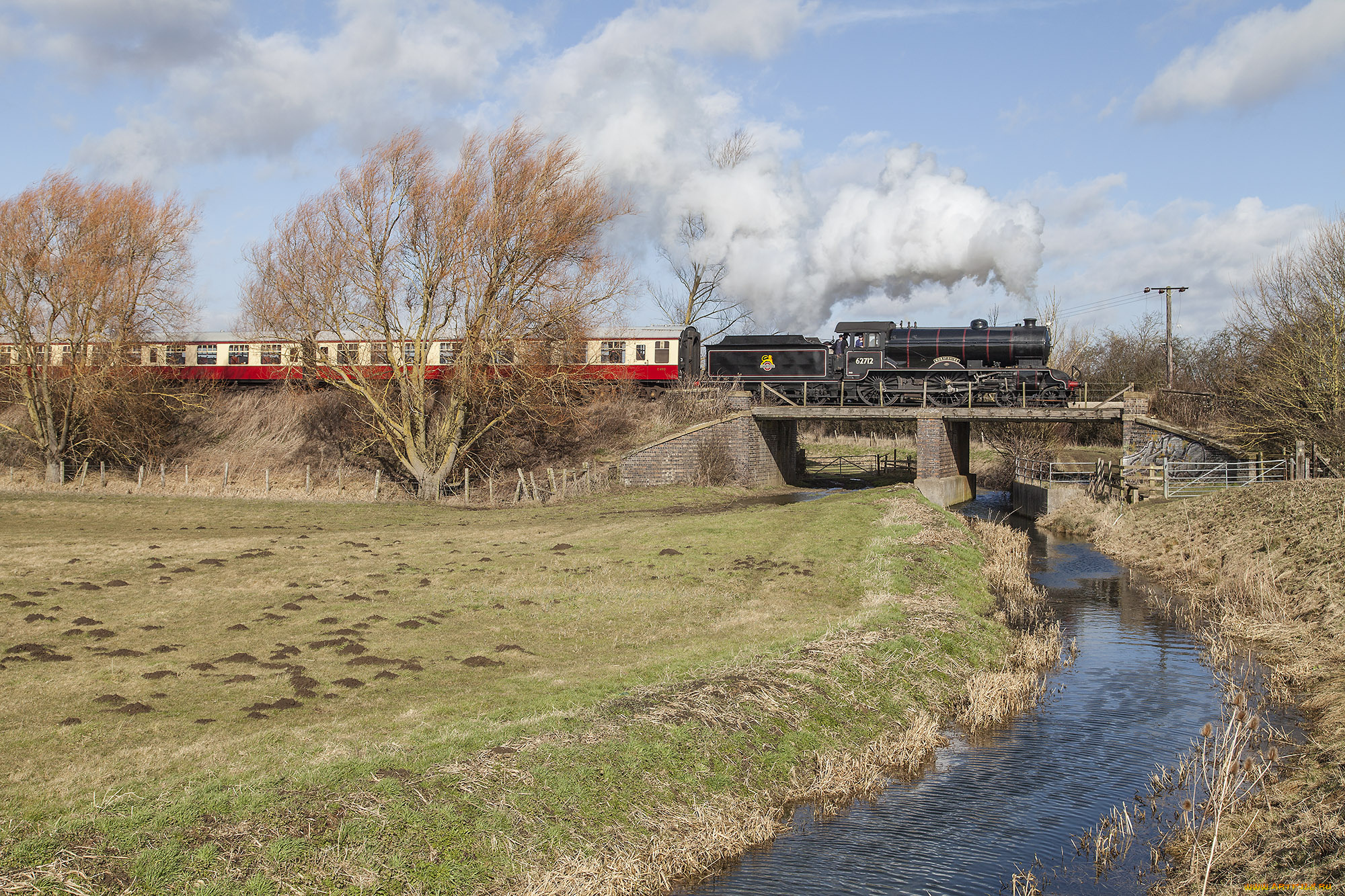 техника, паровозы, состав, локомотив
