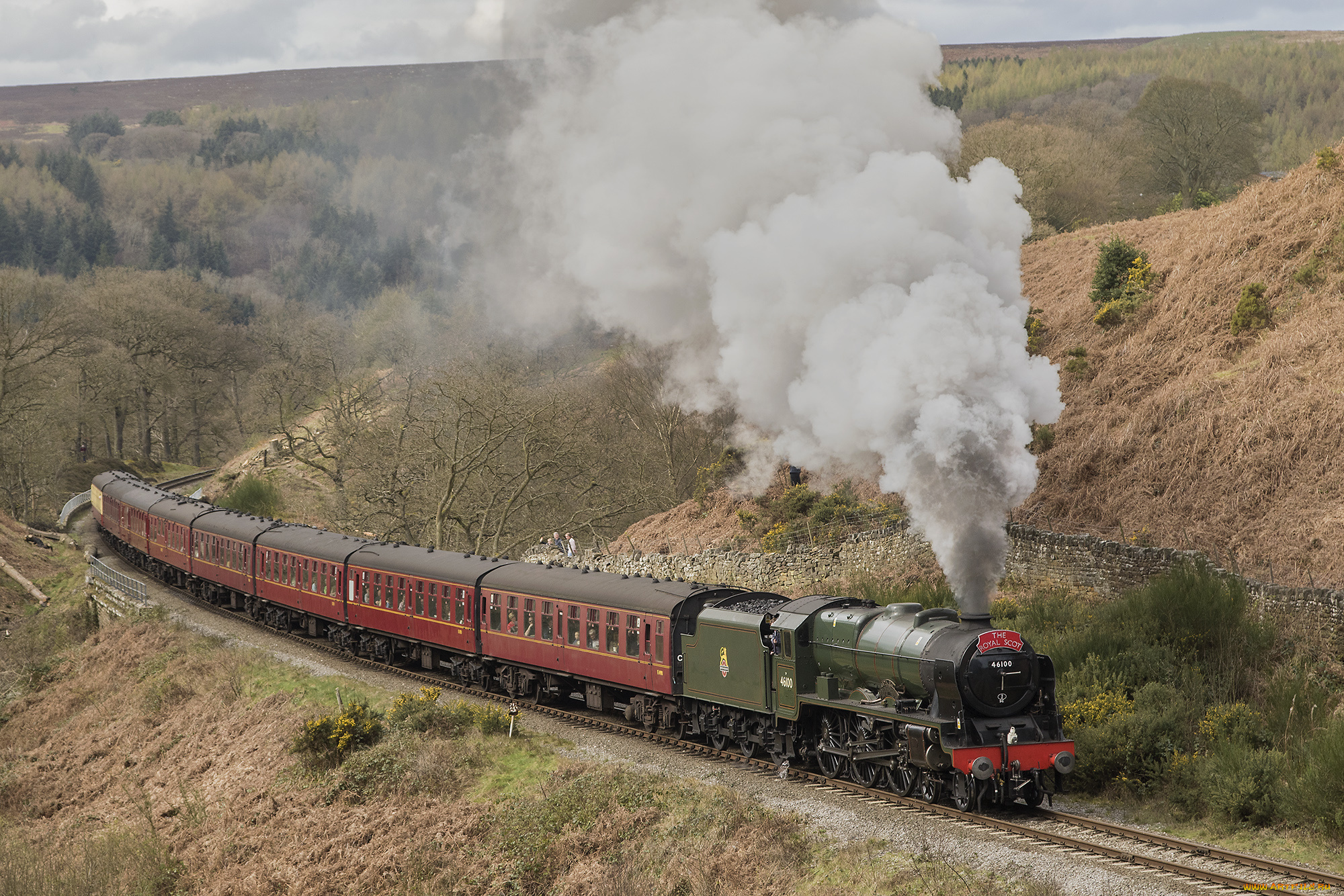 техника, паровозы, состав, локомотив