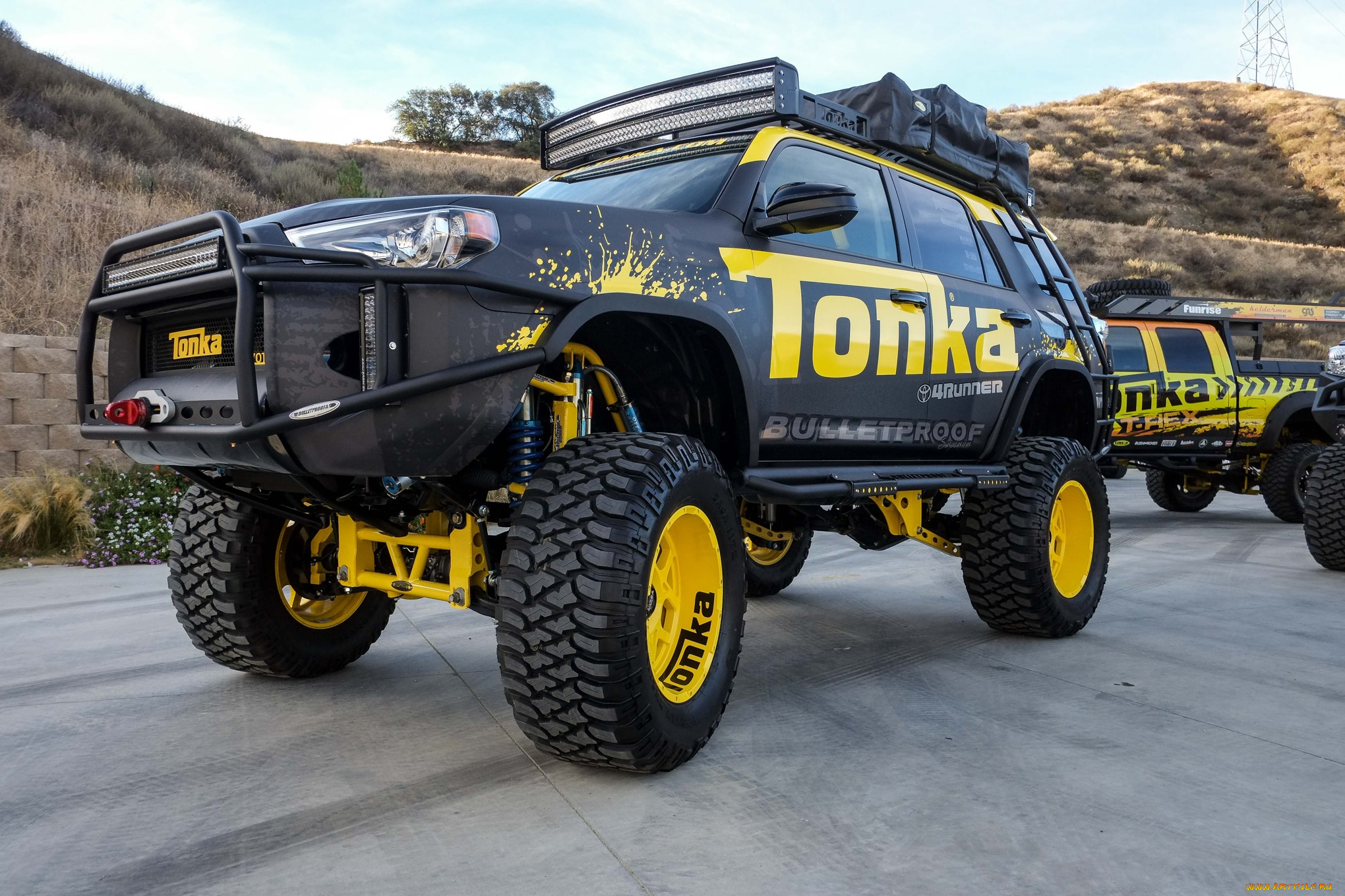 toyota, tonka, 4runner, 2015, автомобили, toyota, внедорожник, 2015, 4runner, tonka