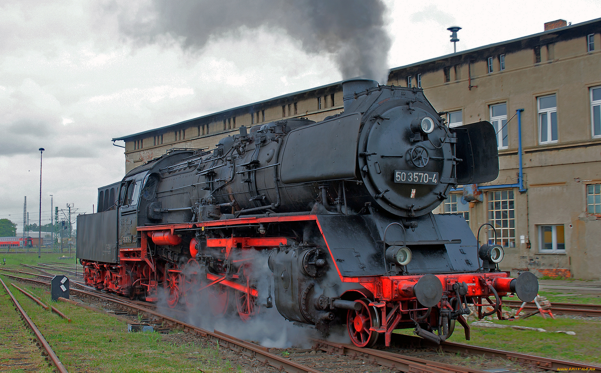 техника, паровозы, состав, локомотив