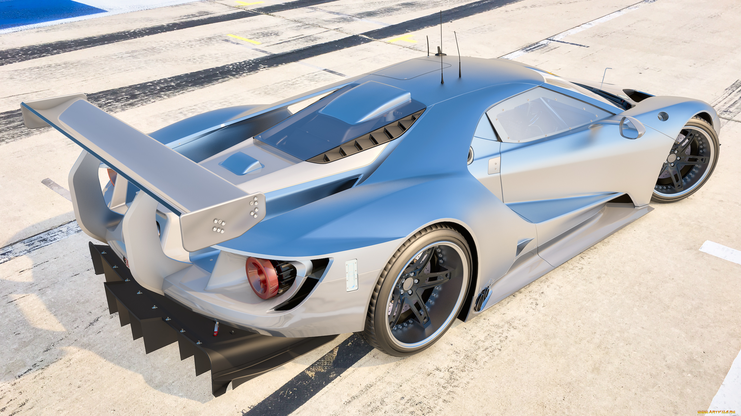 автомобили, 3д, ford, 2016г