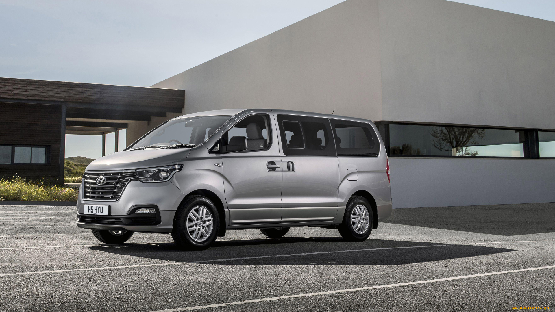 2018, hyundai, i800, автомобили, hyundai, хендай, корейские, новый, экстерьер, микроавтобус, серый