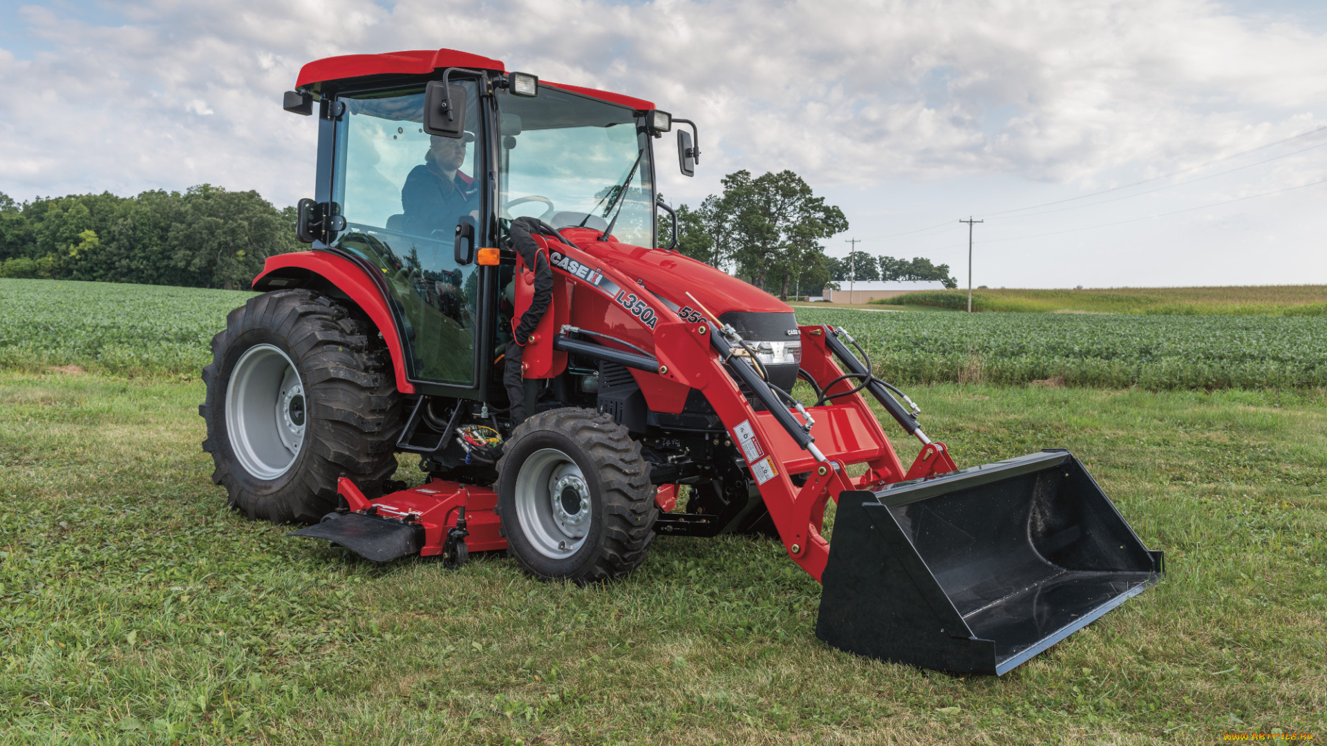 техника, фронтальные, погрузчики, case