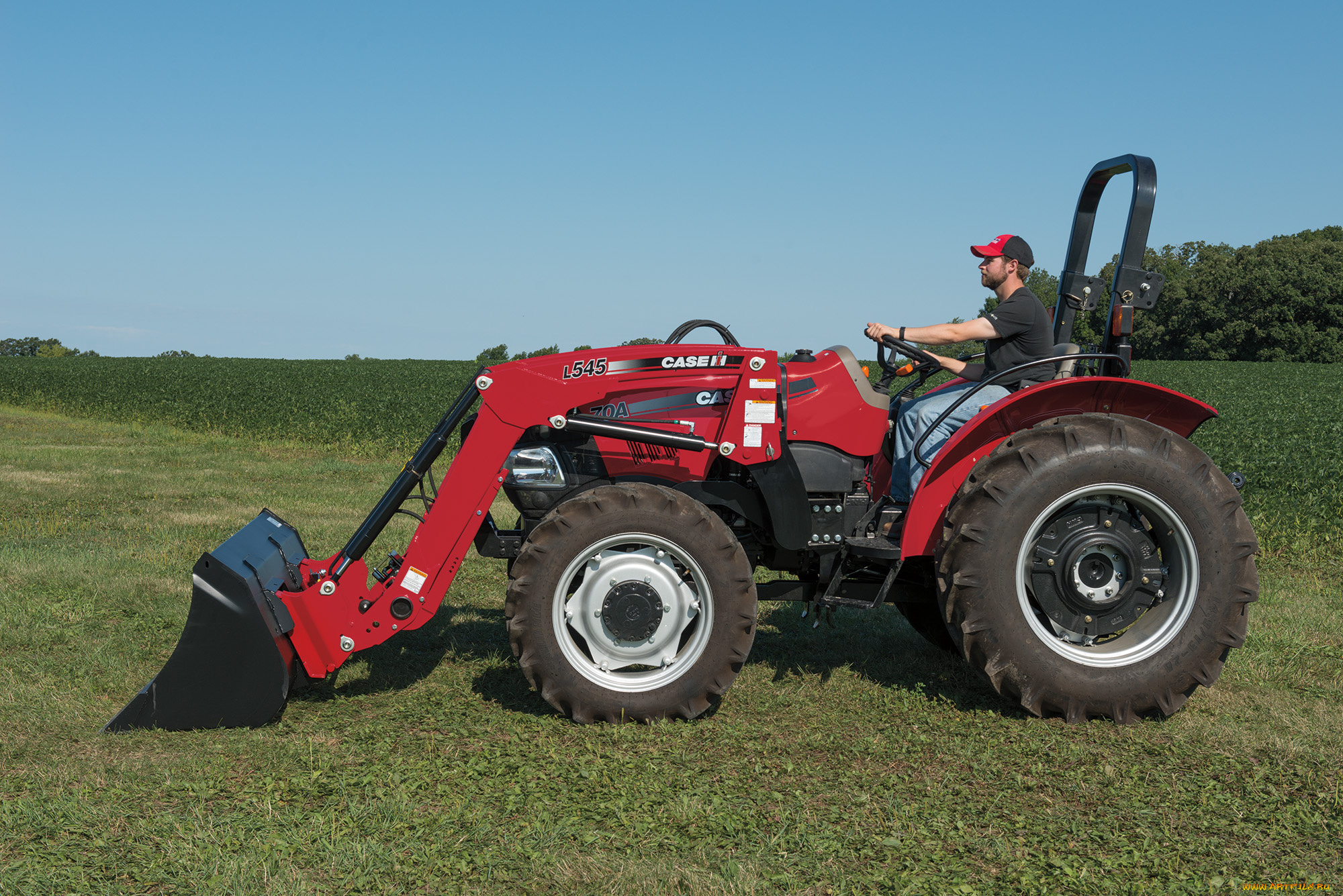 техника, фронтальные, погрузчики, case