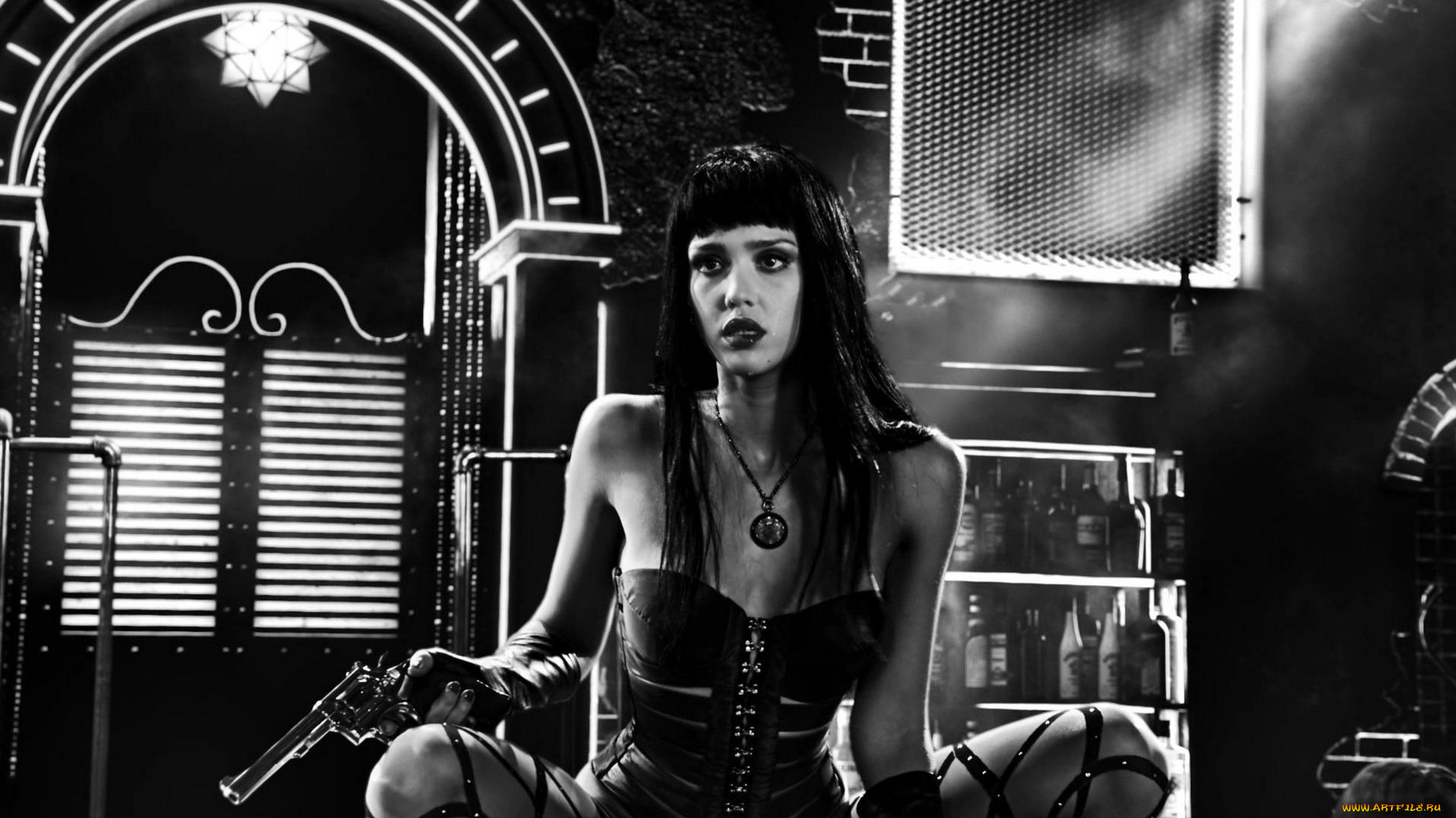 кино, фильмы, sin, city, , a, dame, to, kill, for, пистолет, танцовщица, брюнетка