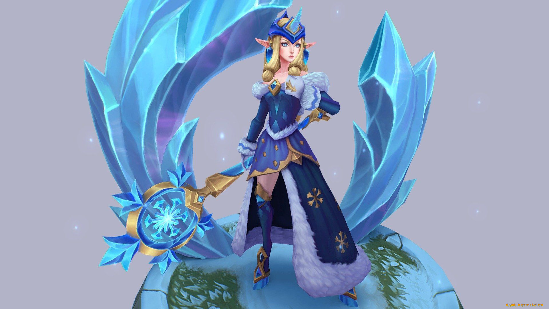 видео, игры, league, of, legends, soraka, посох, кристаллы