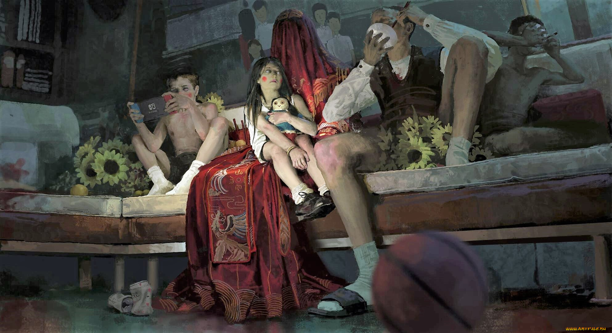 фэнтези, существа, семья