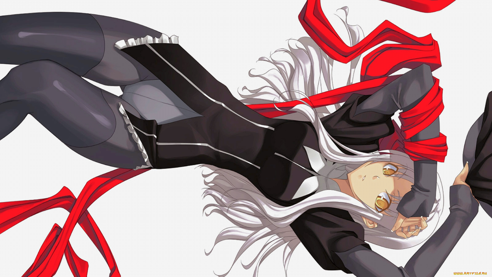 аниме, fate, stay, night, , grand, order, , apocrypha, девушка, лента