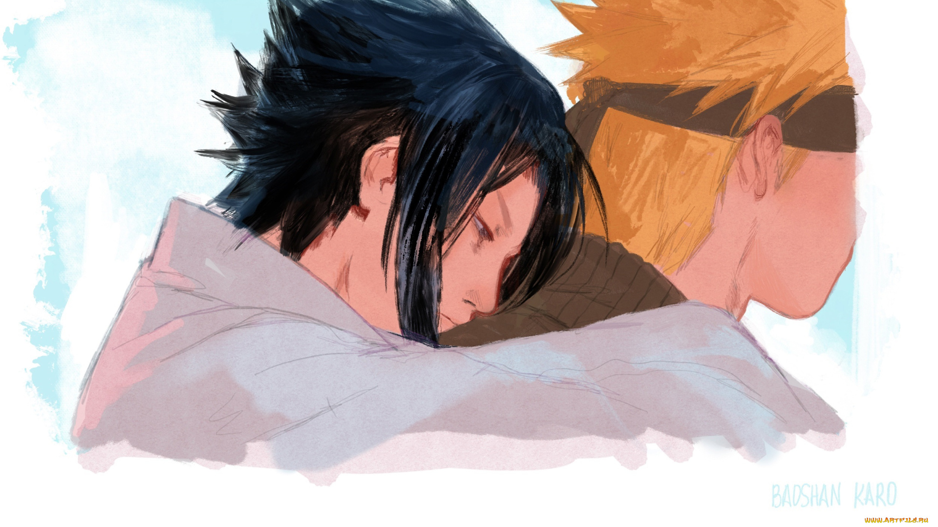 аниме, naruto, наруто, узумаки, саске, учиха