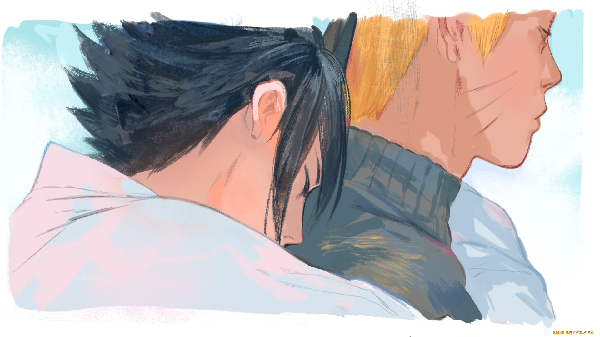 аниме, naruto, наруто, узумаки, учиха, саске