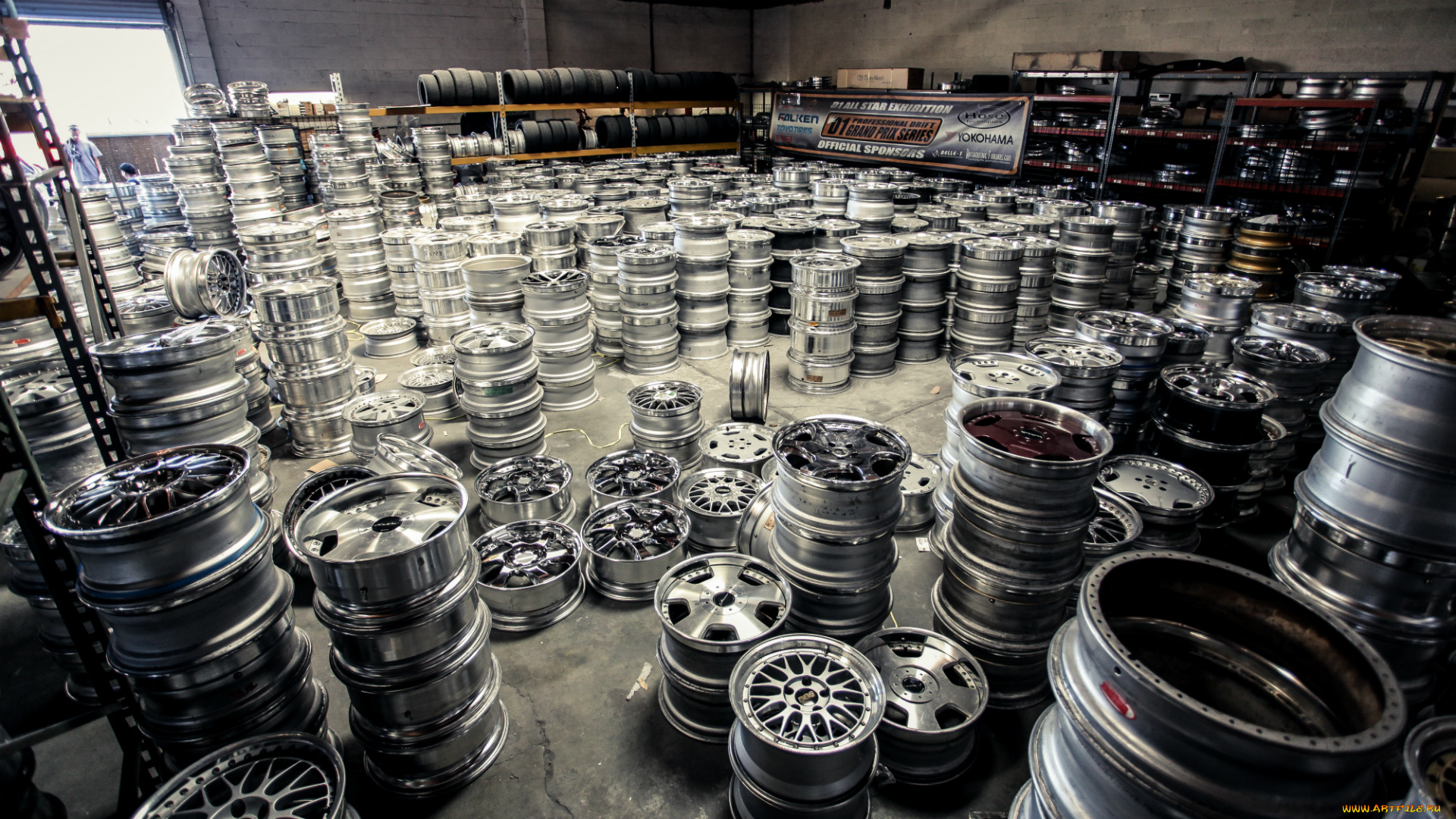 автомобили, диски, склад