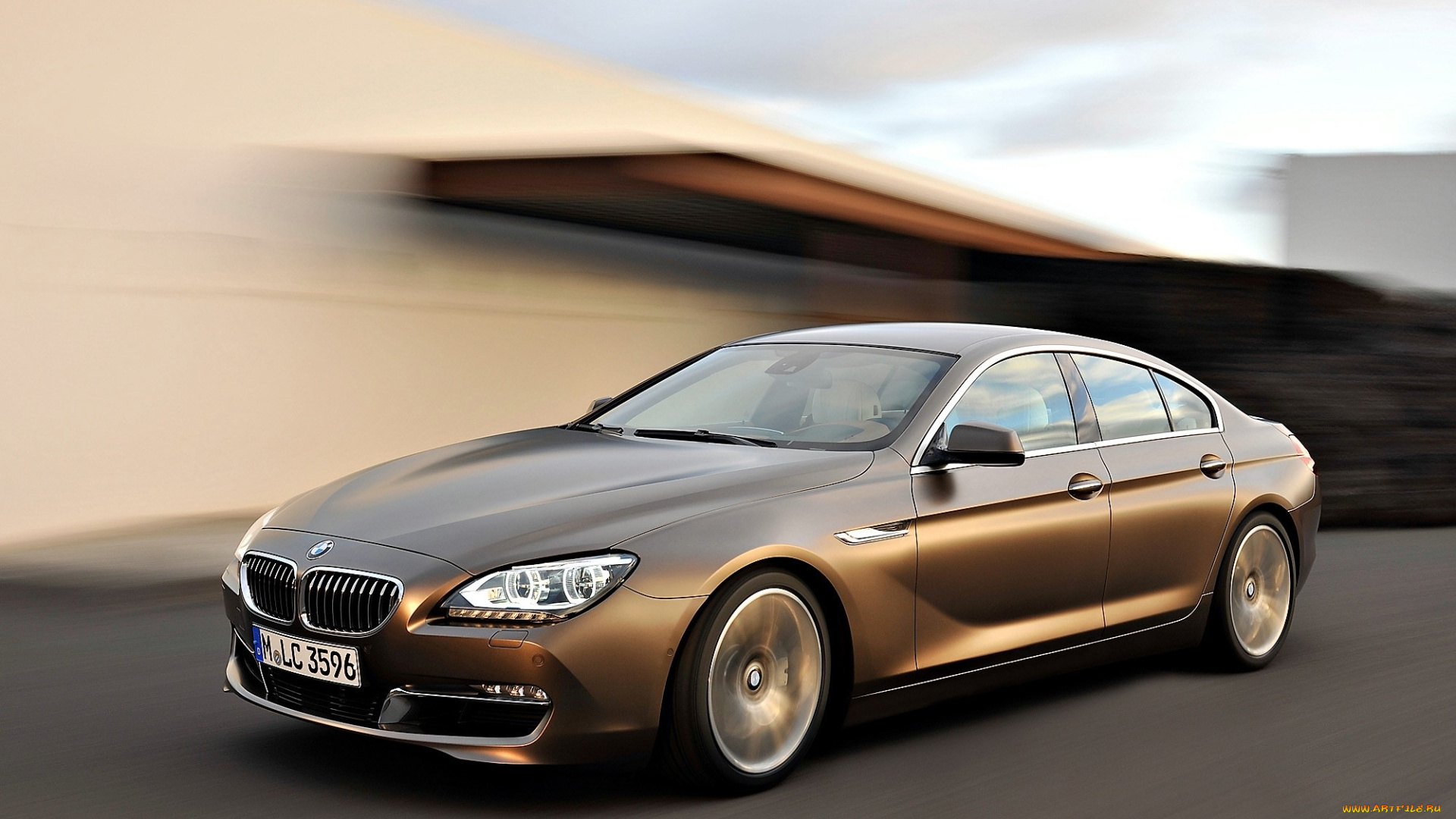 bmw, 6, series, gran, coupe, автомобили, bmw, коричневый, скорость