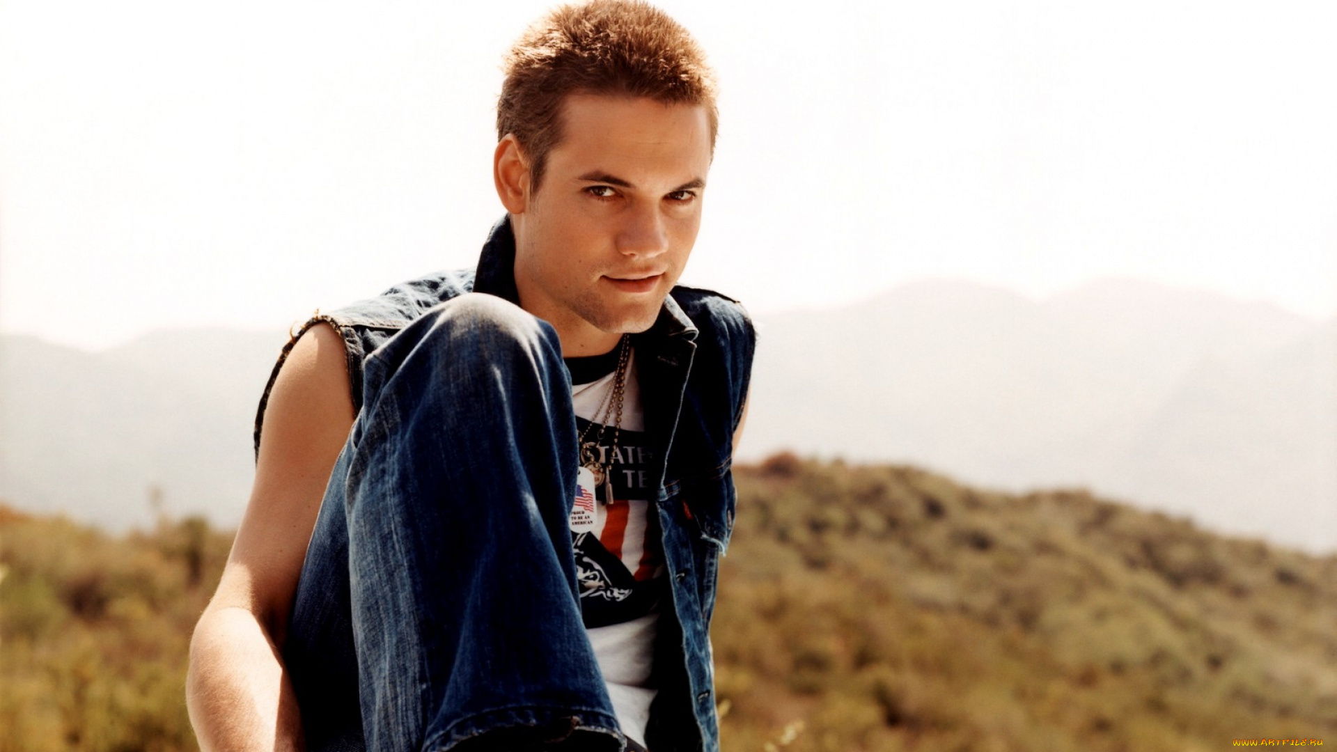 мужчины, shane, west, актер, джинсы