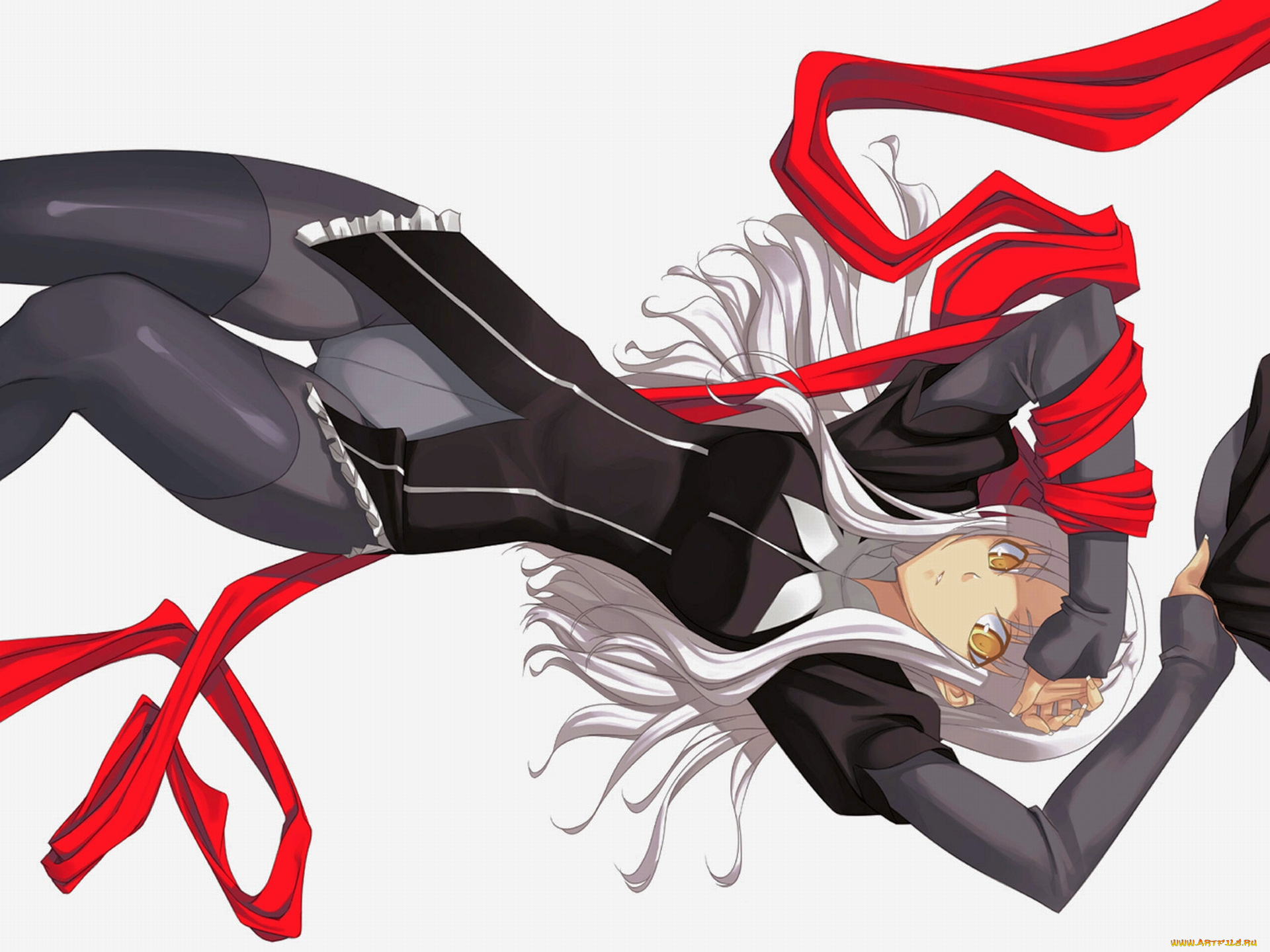 аниме, fate, stay, night, , grand, order, , apocrypha, девушка, лента