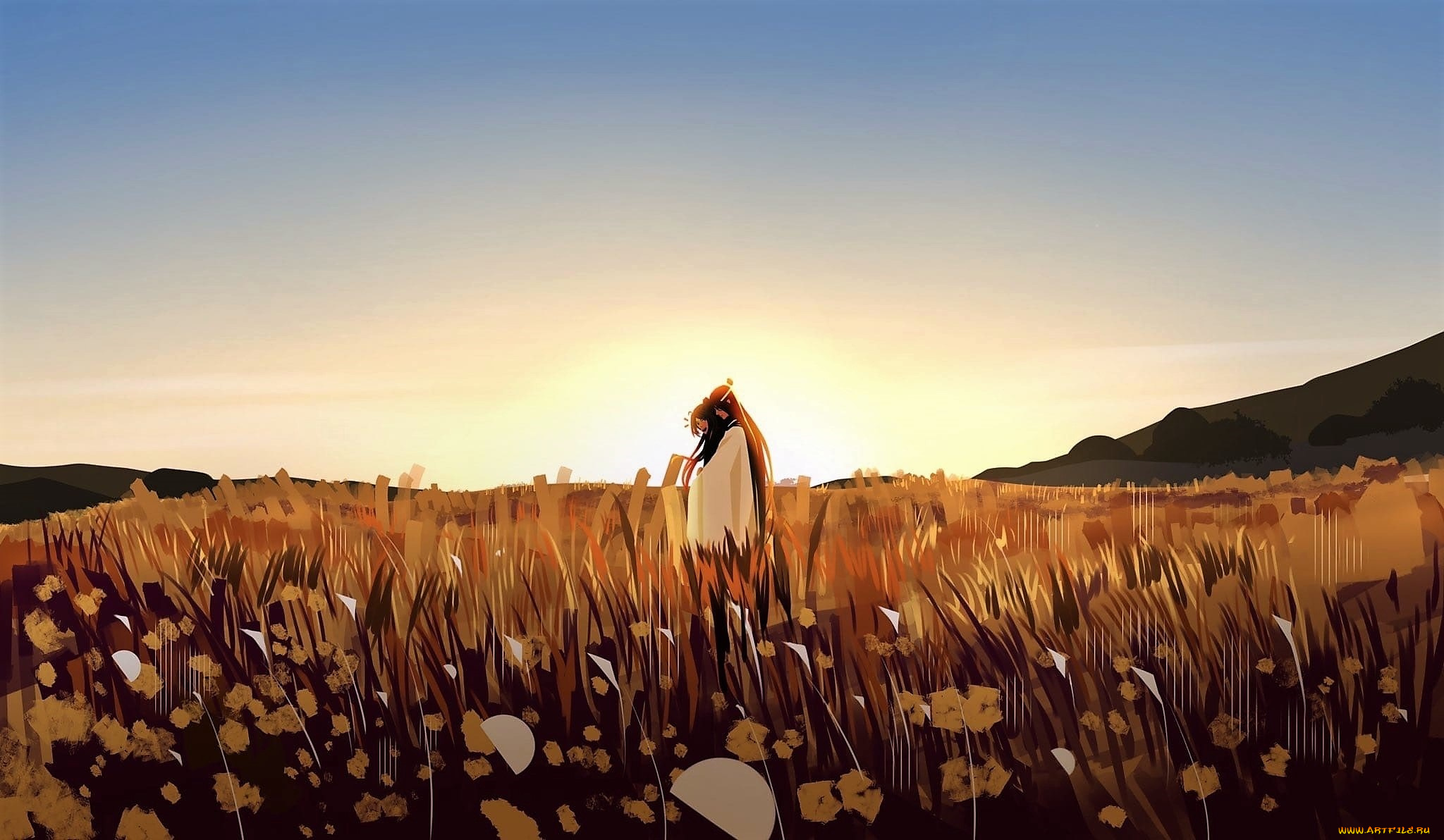 аниме, mo, dao, zu, shi, лань, ванцзи, вэй, усянь, поле