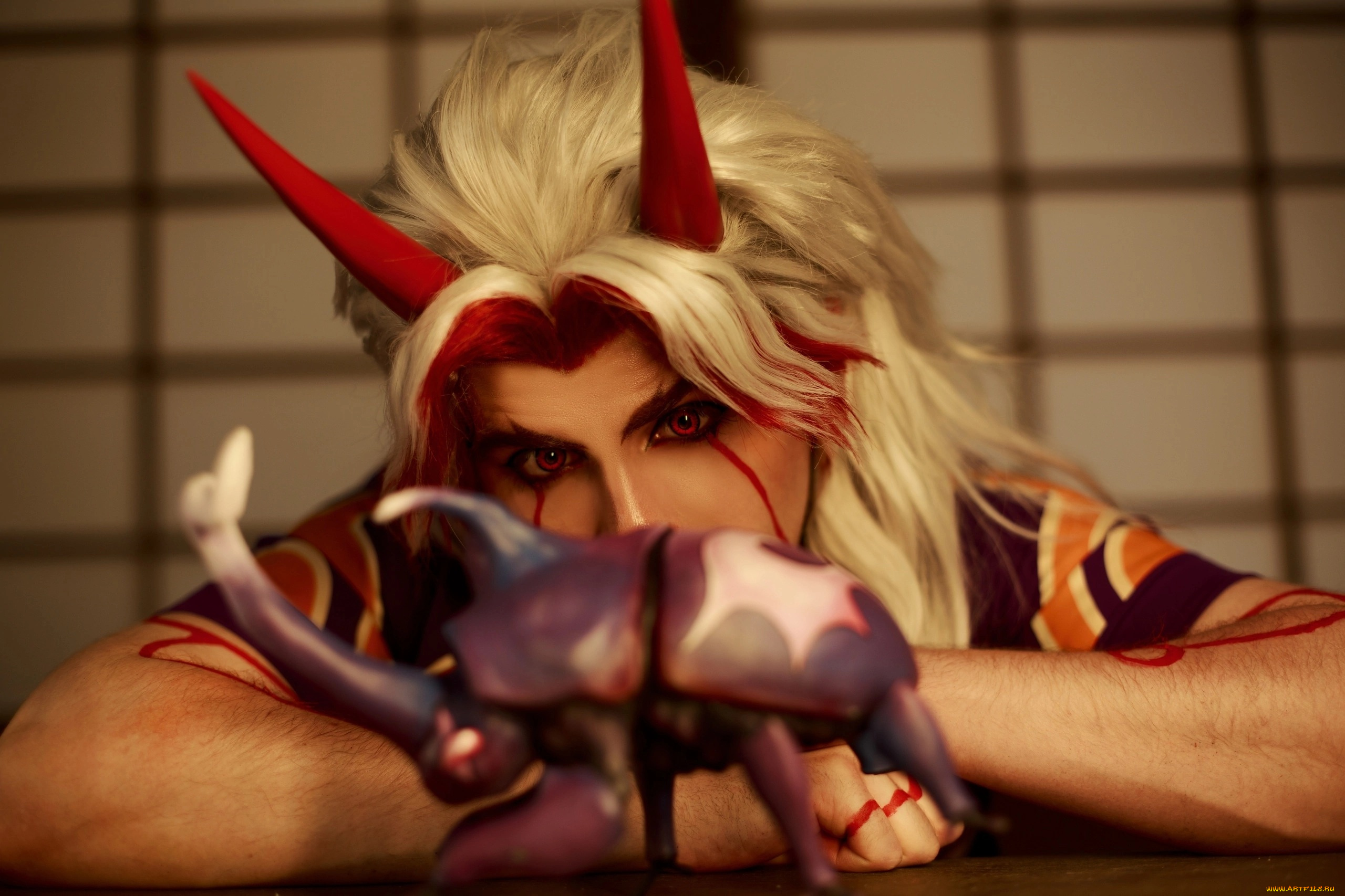 мужчины, -, креатив, , косплей, итто