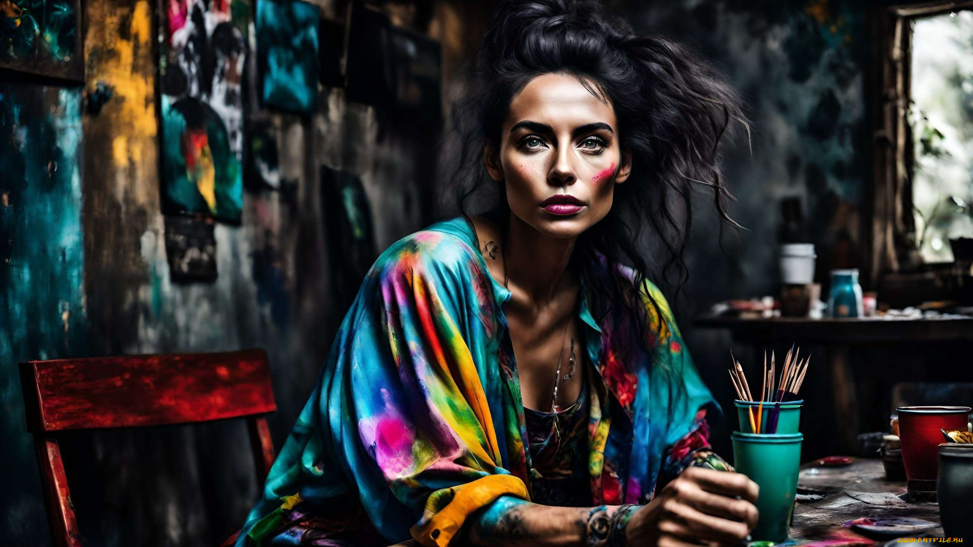 рисованное, люди, нейросети, графика, нейроарт, ai, art, нейронные, сети, рисунки, нейро, искусство