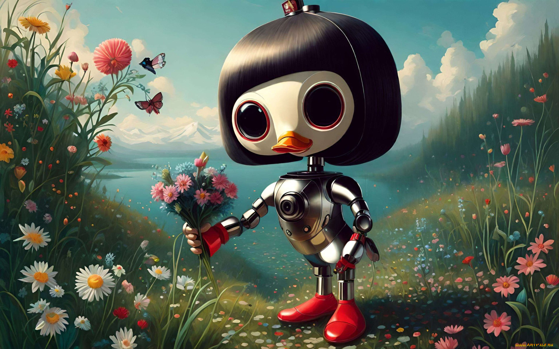 фэнтези, роботы, , киборги, , механизмы, нейросети, графика, нейроарт, ai, art, нейронные, сети, рисунки, нейро, искусство