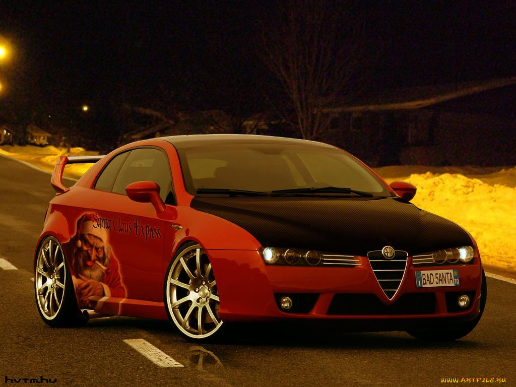 alfa, romeo, автомобили, виртуальный, тюнинг