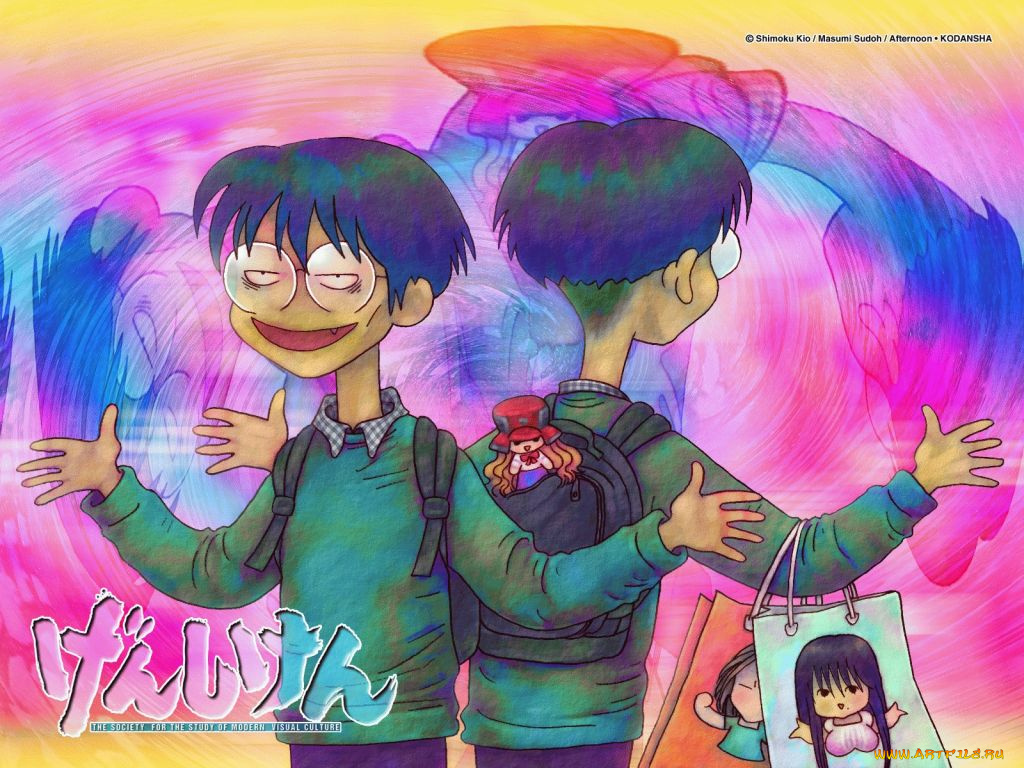 аниме, genshiken