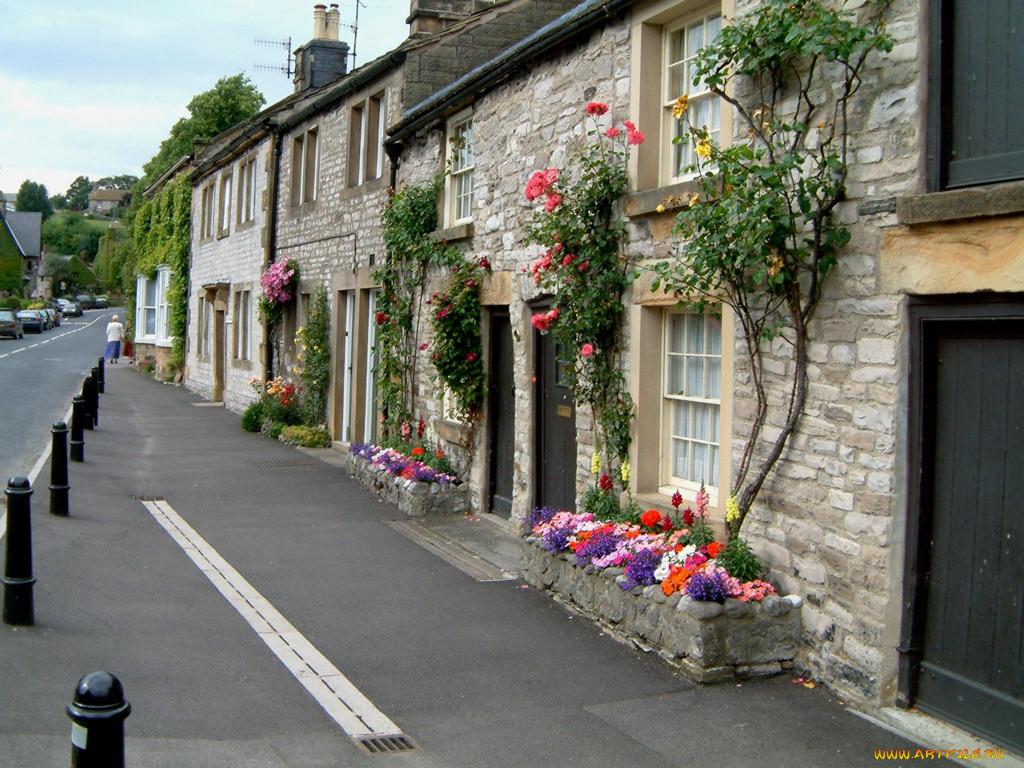 bakewell, uk, города, улицы, площади, набережные