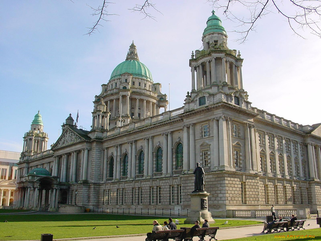 belfast, uk, города, здания, дома