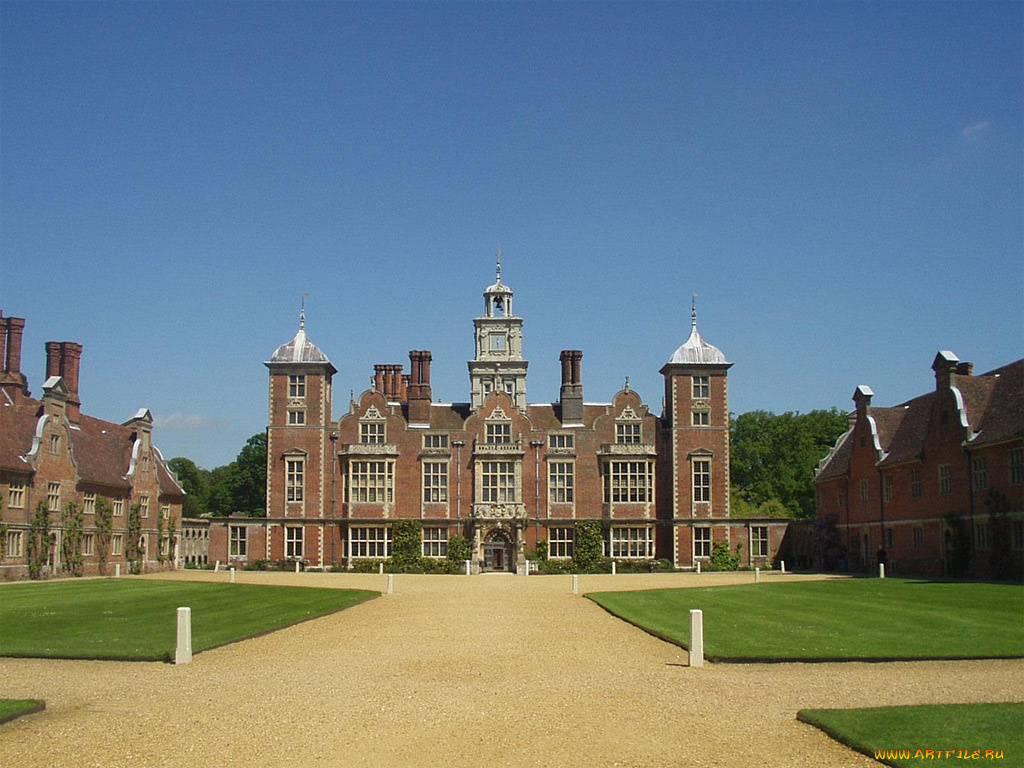 blickling, hall, uk, города, дворцы, замки, крепости