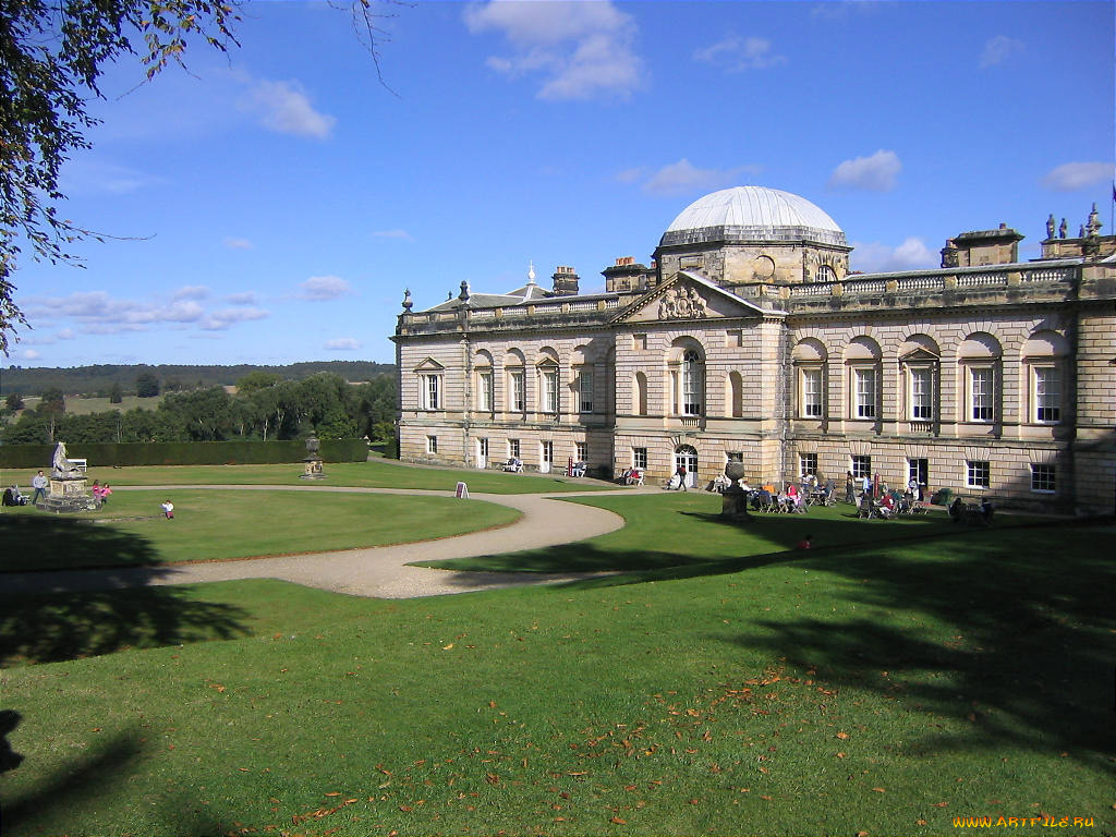castle, howard, uk, города, дворцы, замки, крепости