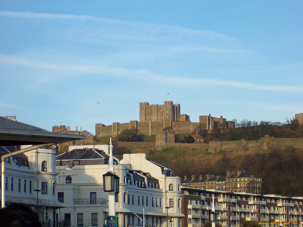 dover, uk, города, дворцы, замки, крепости